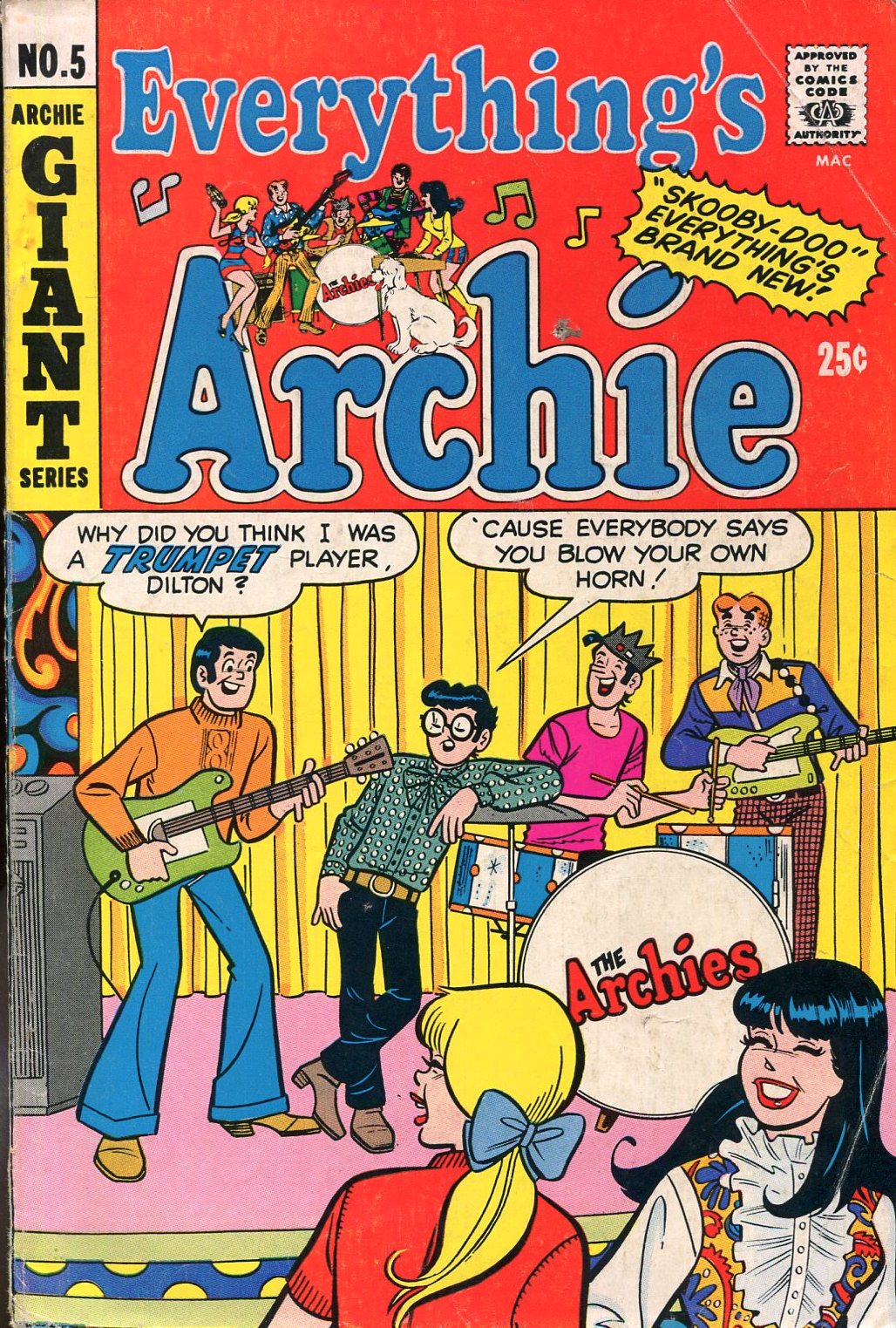 Read online Everything's Archie comic -  Issue #5 - 1