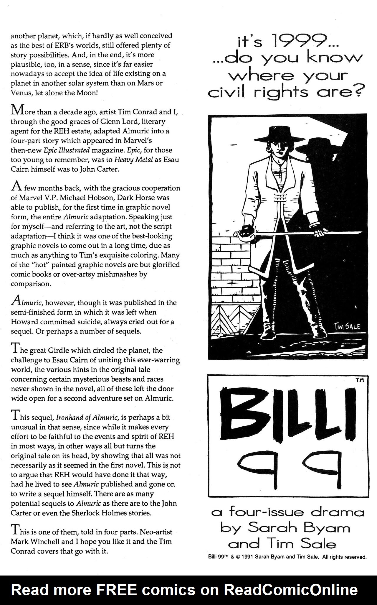 Read online Ironhand of Almuric comic -  Issue #1 - 27