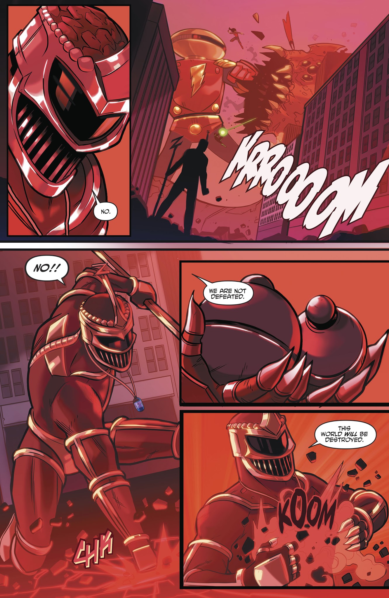 Read online Justice League/Mighty Morphin' Power Rangers comic -  Issue #6 - 12