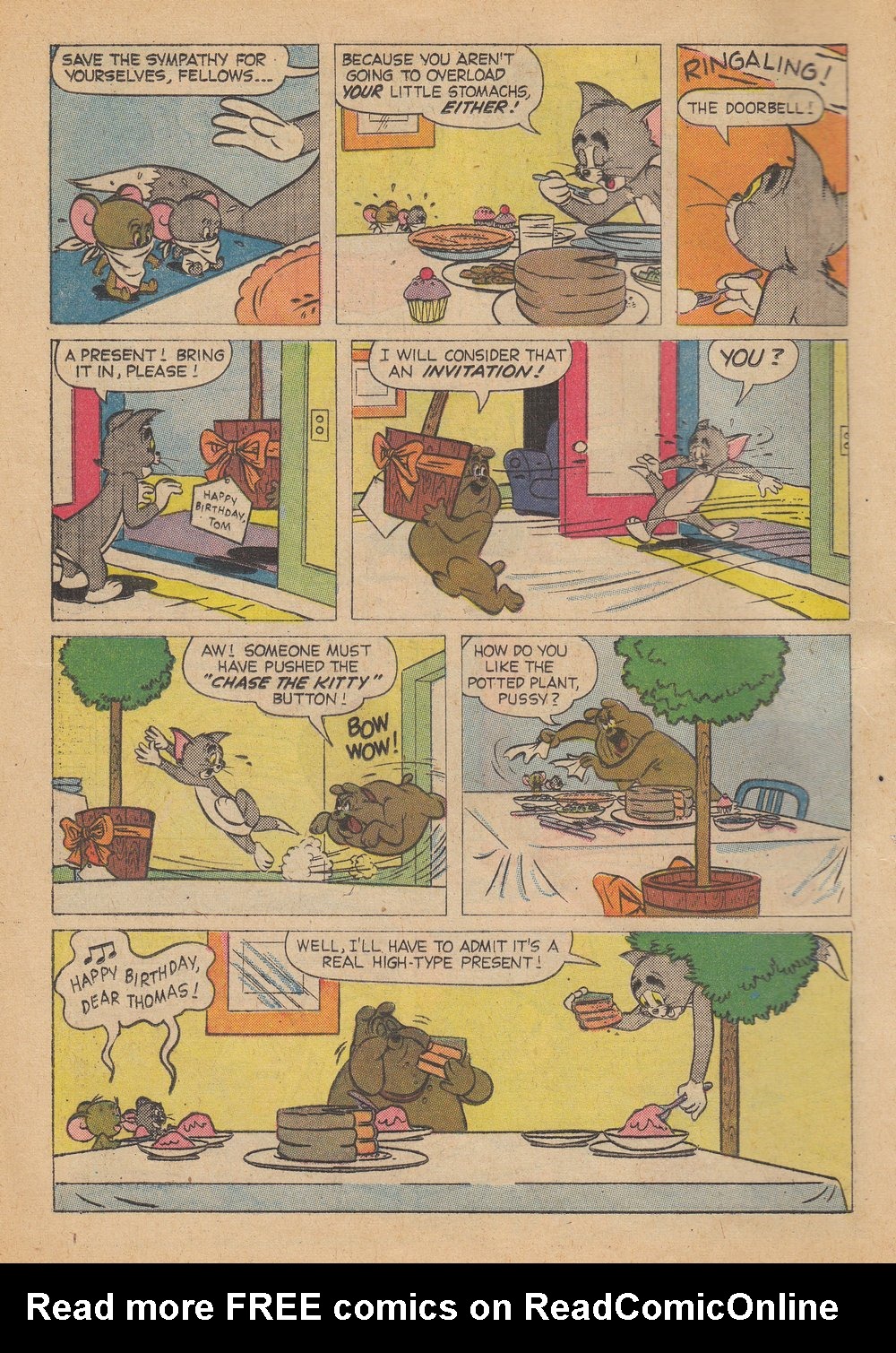Read online Tom & Jerry Comics comic -  Issue #191 - 12