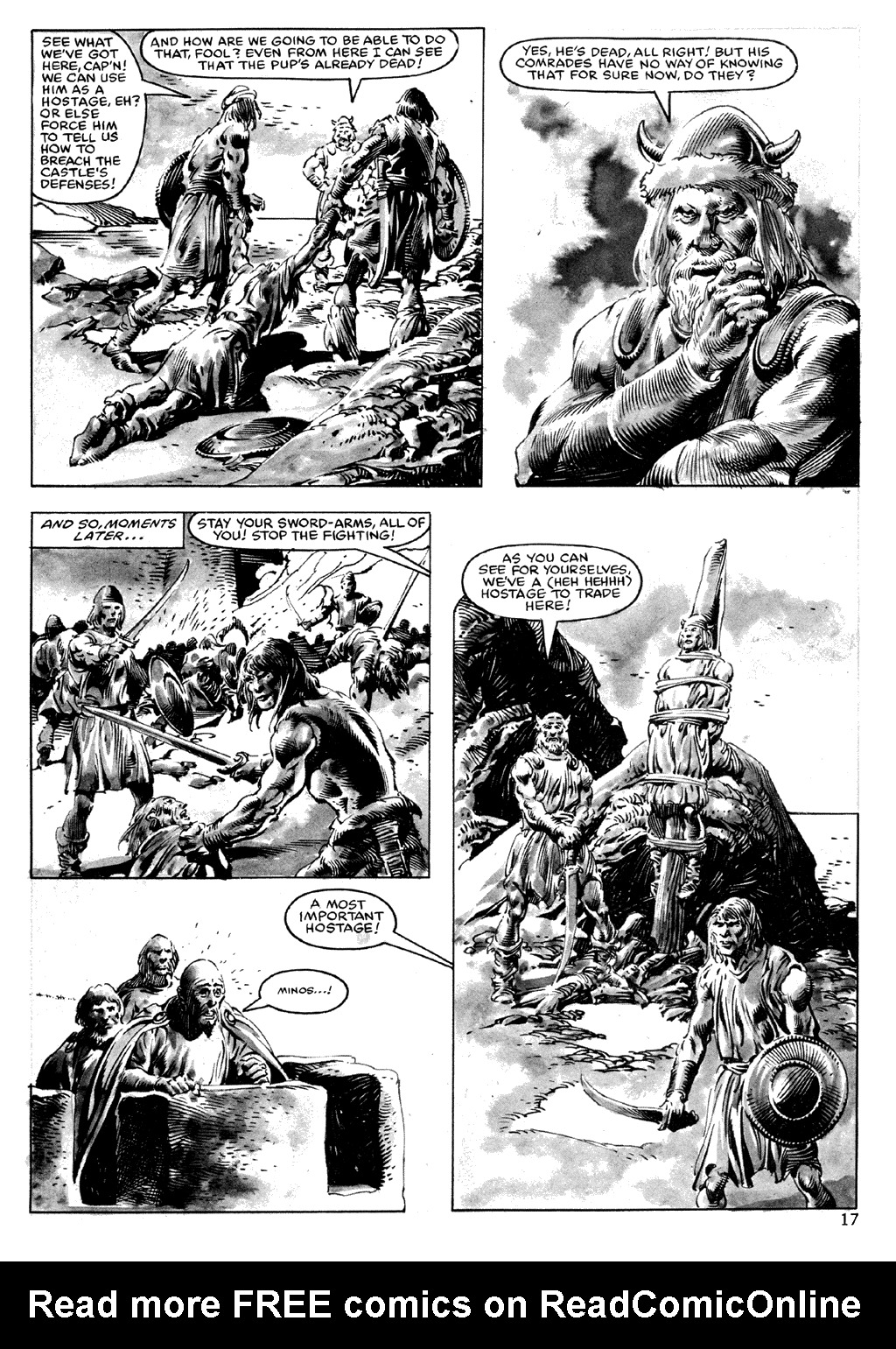 Read online The Savage Sword Of Conan comic -  Issue #101 - 17