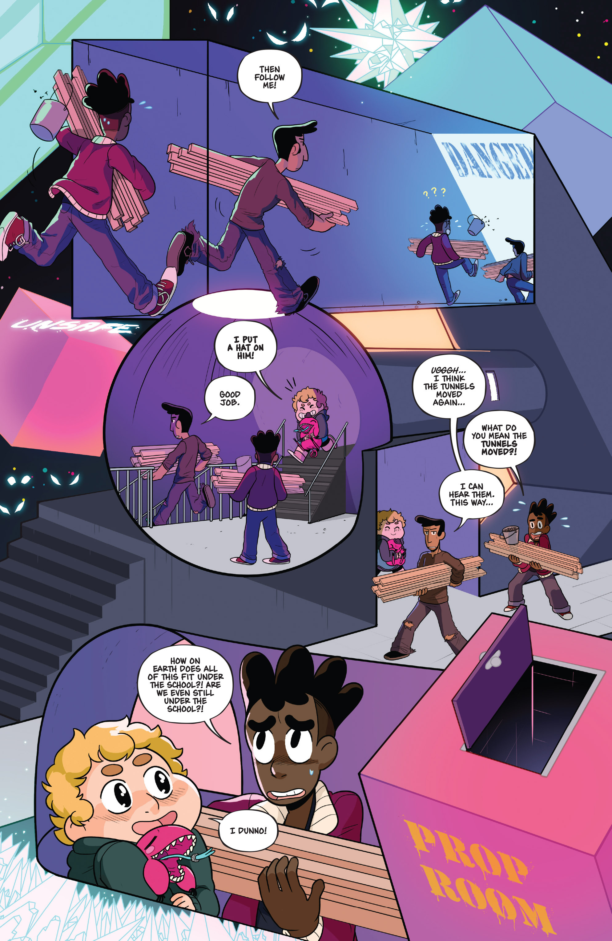 Read online The Backstagers comic -  Issue #1 - 12