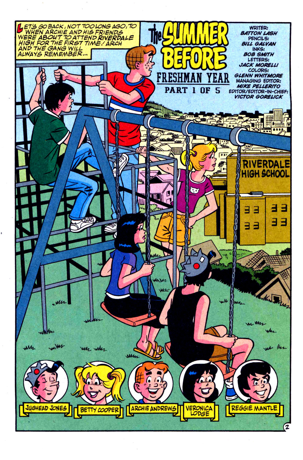 Read online Archie Freshman Year comic -  Issue # TPB 1 - 3