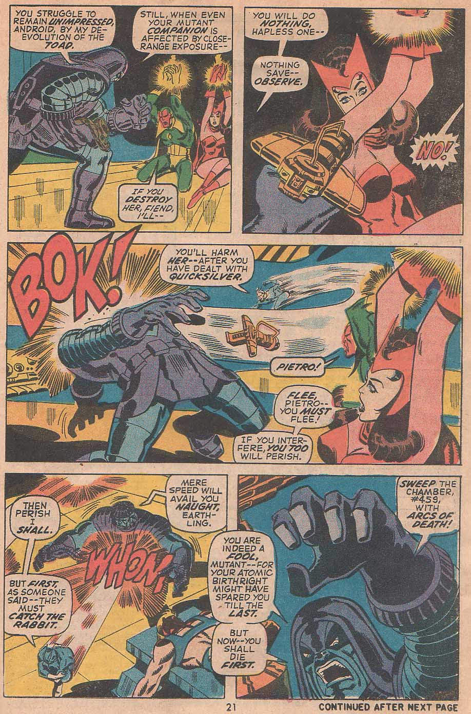 Read online The Avengers (1963) comic -  Issue #91 - 16