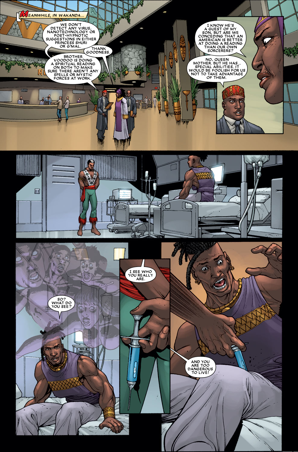 Read online Black Panther (2005) comic -  Issue #38 - 10