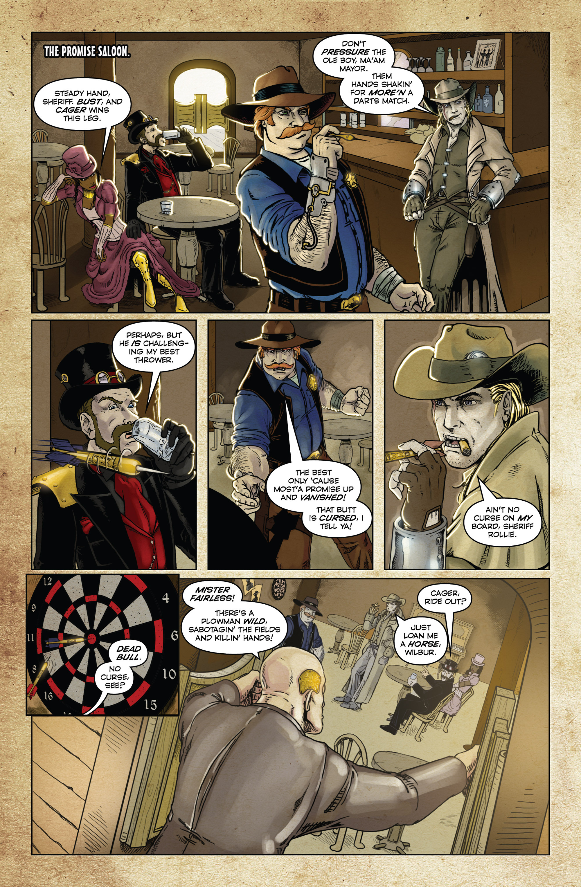 Read online Last Ride for Horsemen comic -  Issue #1 - 6