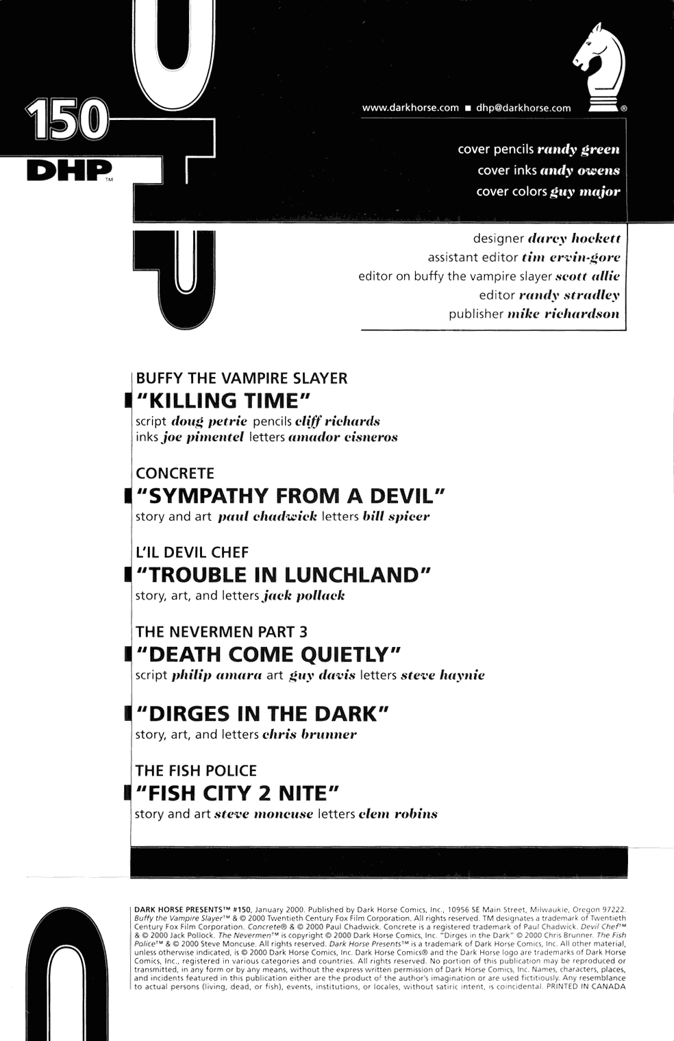 Dark Horse Presents (1986) Issue #150 #155 - English 2