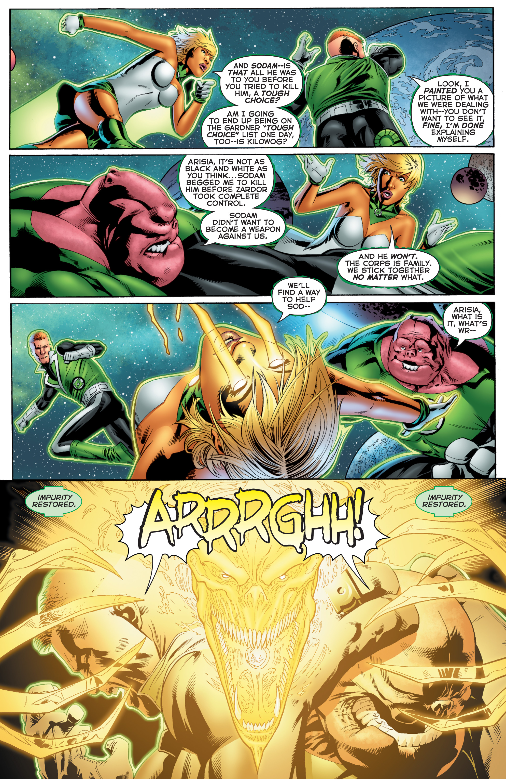 Read online Green Lantern: Emerald Warriors comic -  Issue #8 - 4