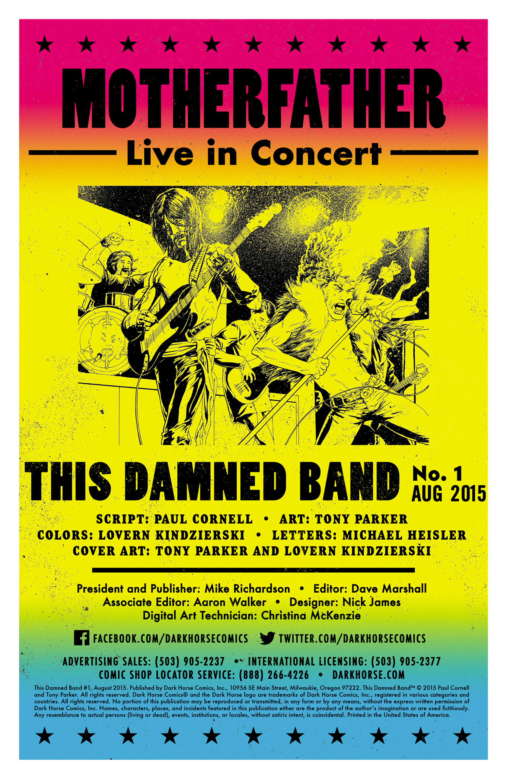 Read online This Damned Band comic -  Issue #1 - 2