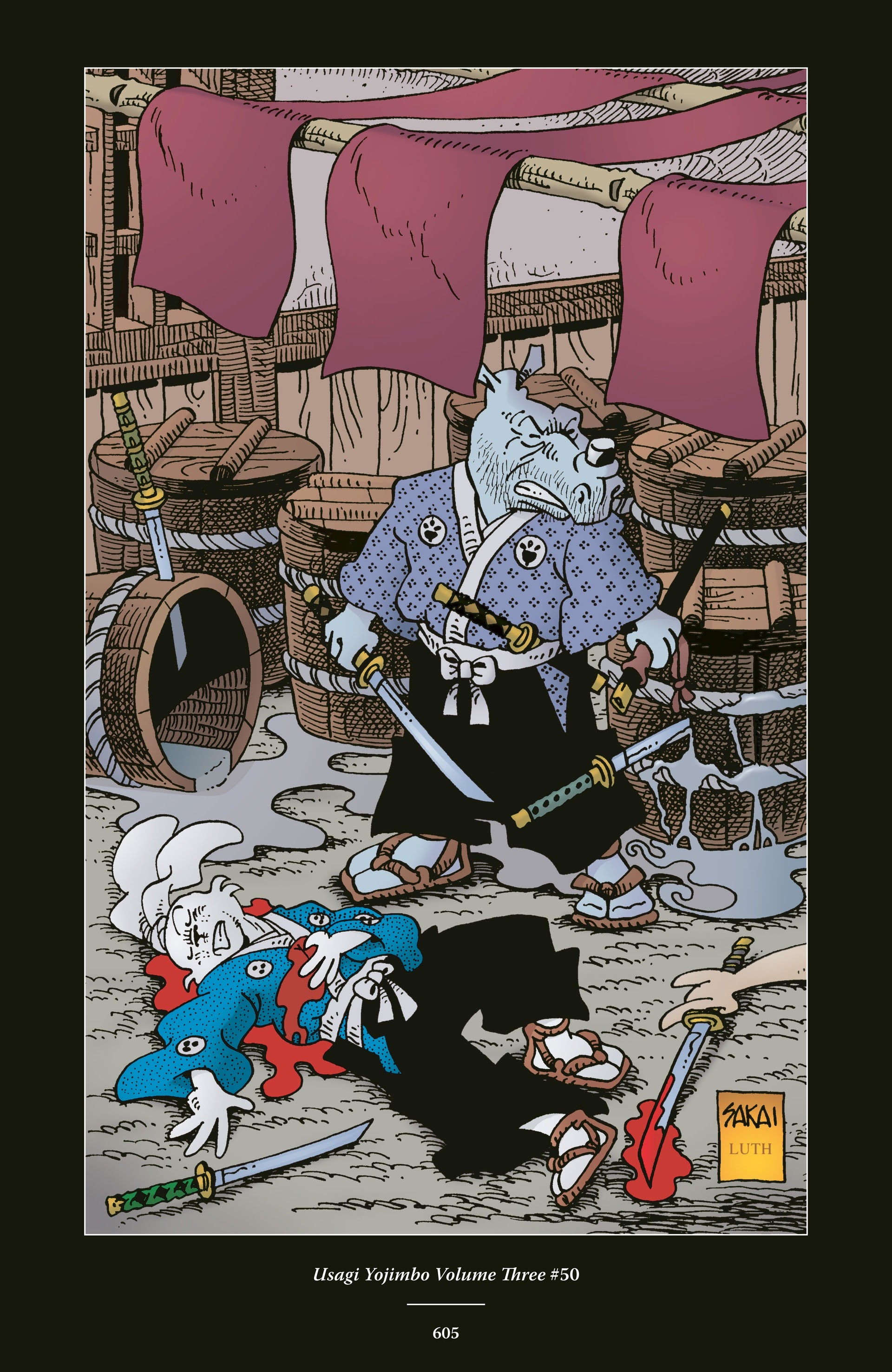 Read online The Usagi Yojimbo Saga (2021) comic -  Issue # TPB 3 (Part 6) - 93