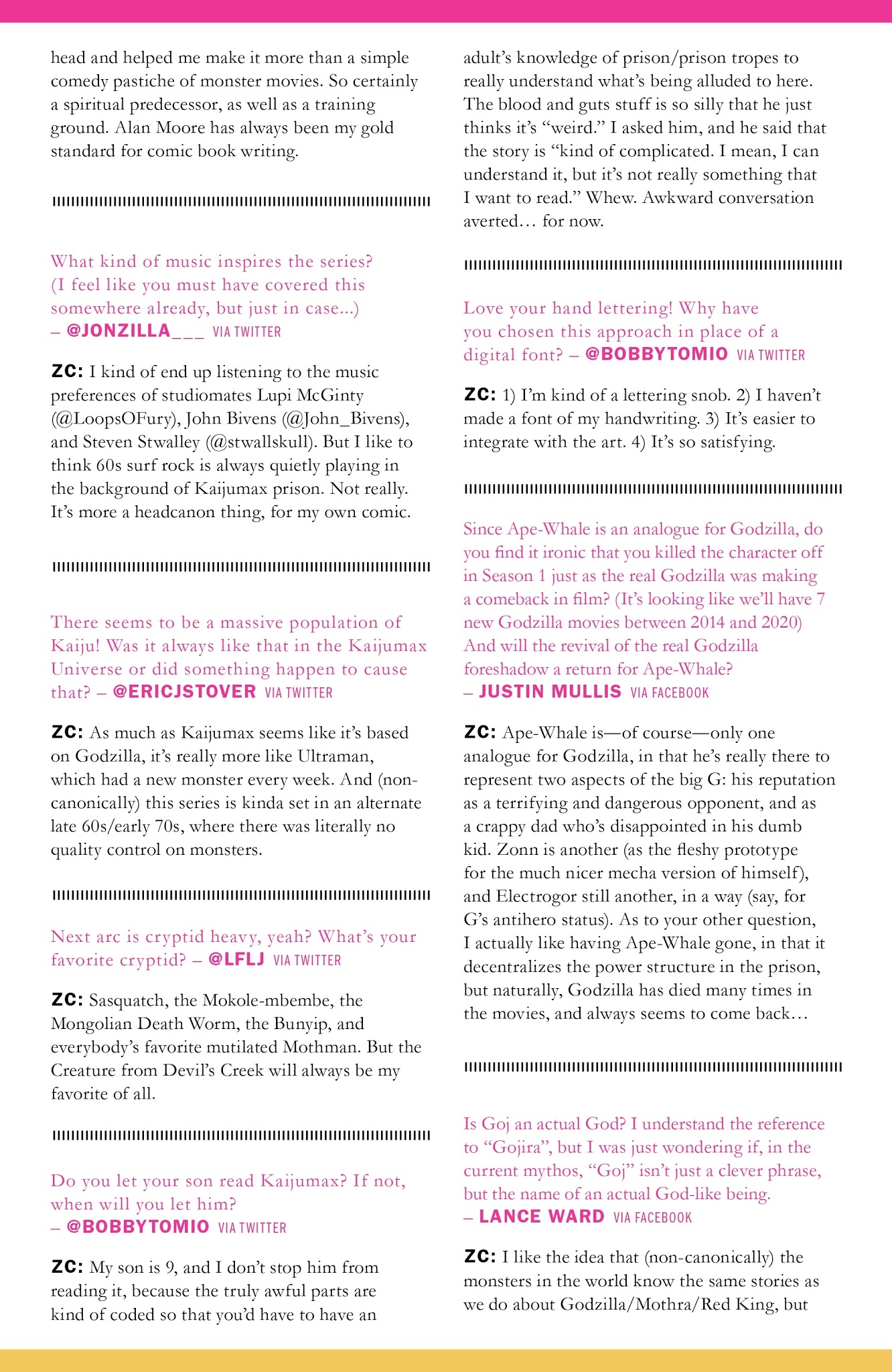 Read online Kaijumax: Season Three comic -  Issue #3 - 27