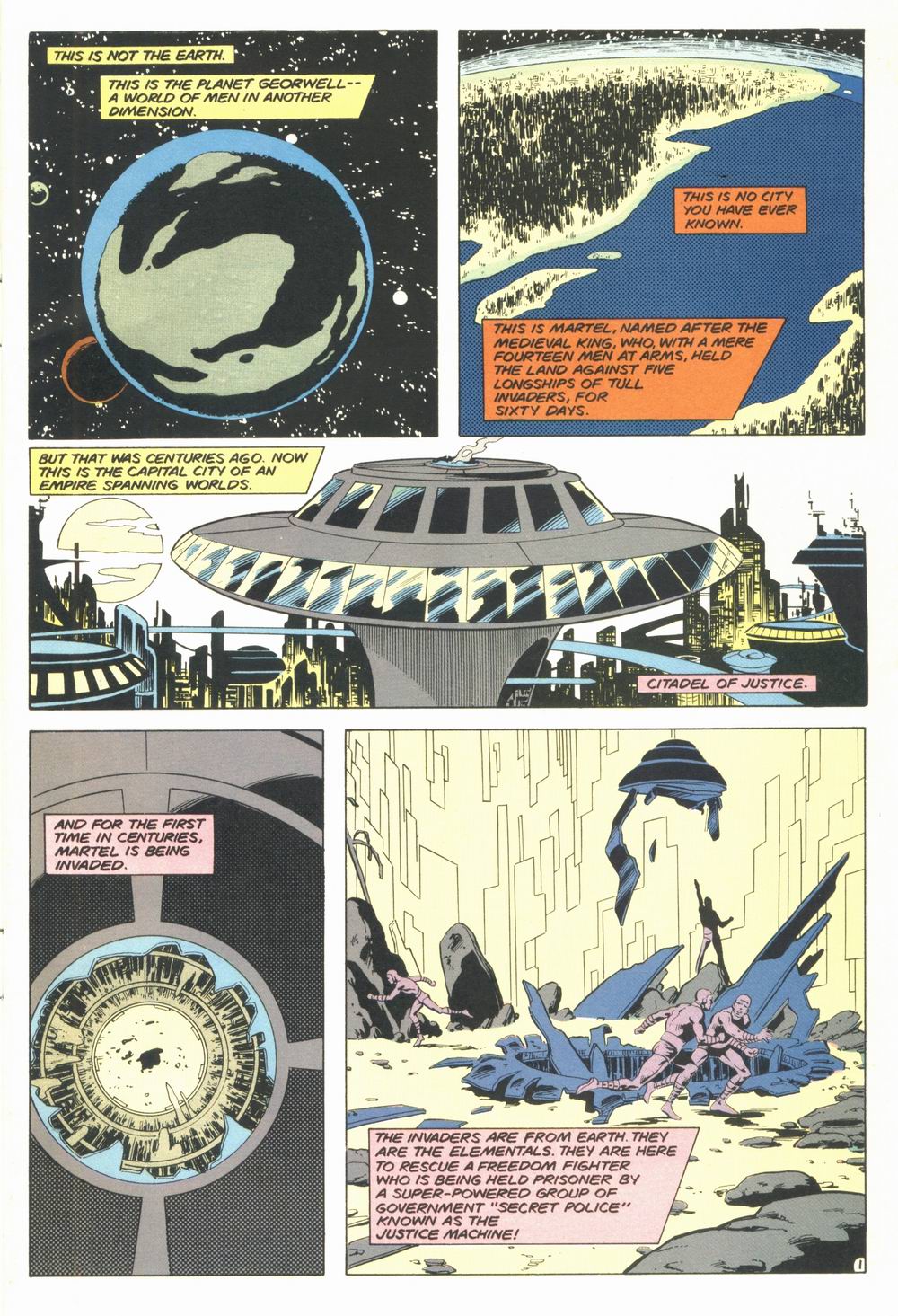 Read online Justice Machine featuring The Elementals comic -  Issue #2 - 3