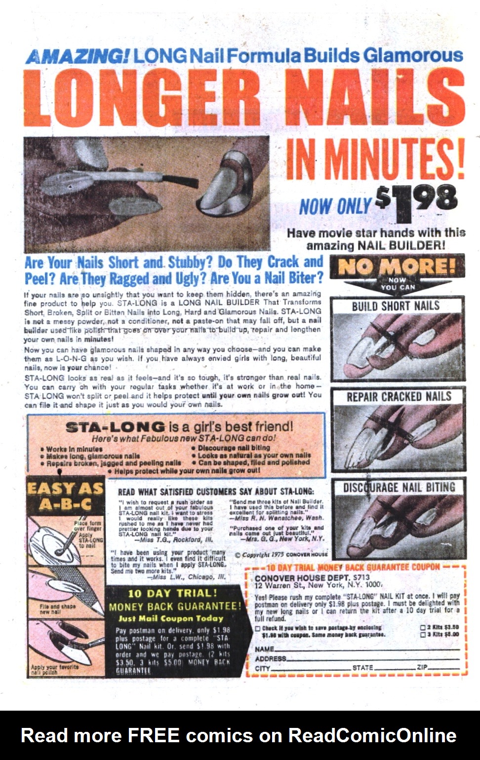 Read online Haunted Love (1973) comic -  Issue #11 - 34