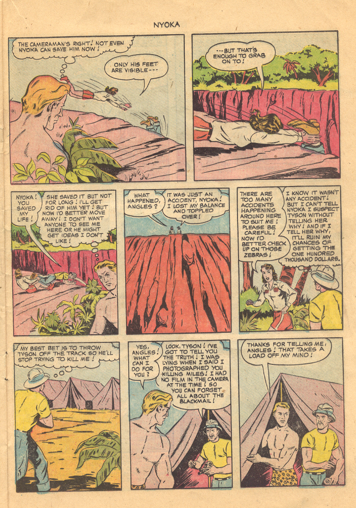 Read online Nyoka the Jungle Girl (1945) comic -  Issue #48 - 21