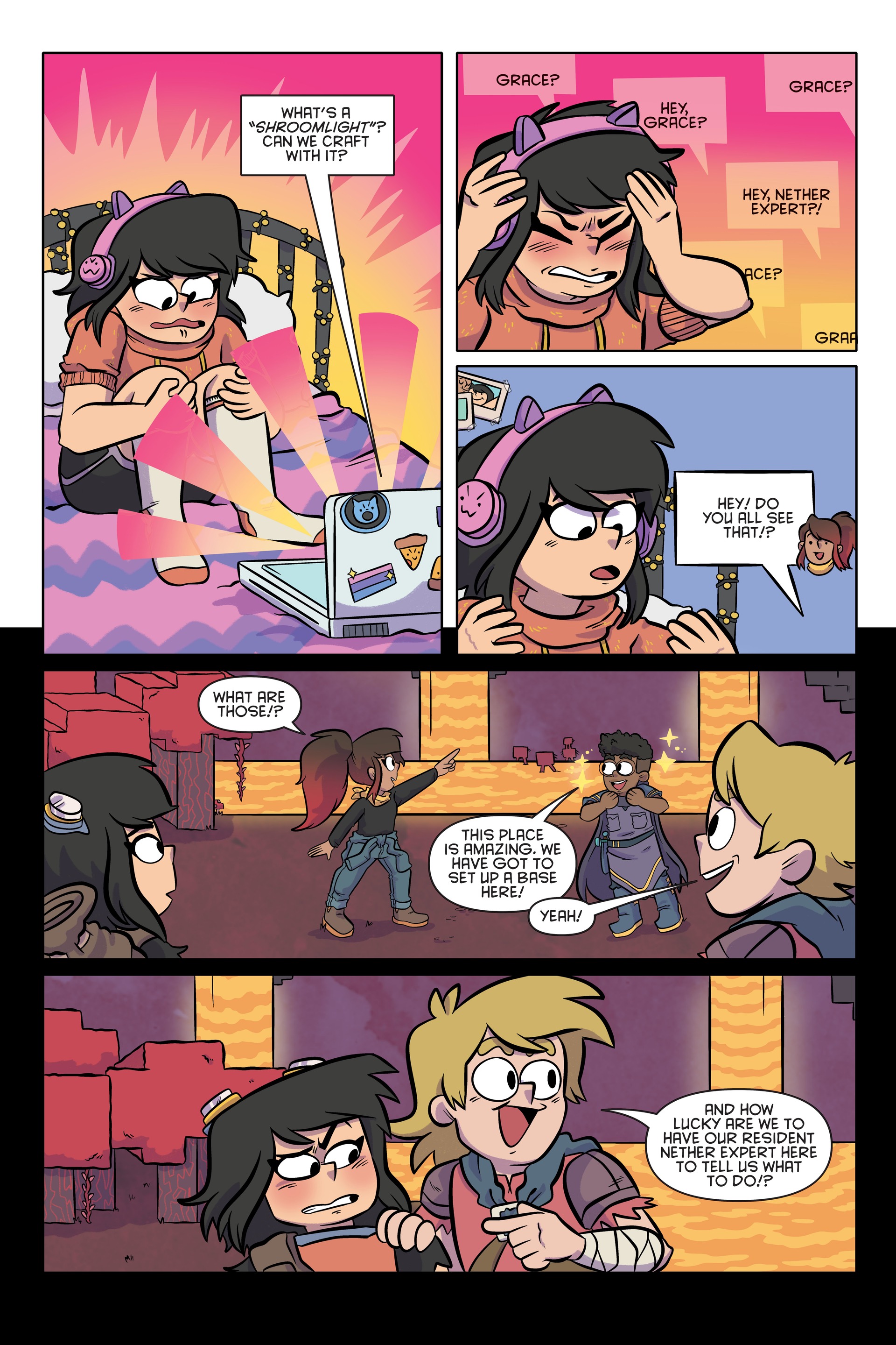 Read online Minecraft comic -  Issue # TPB 3 - 30