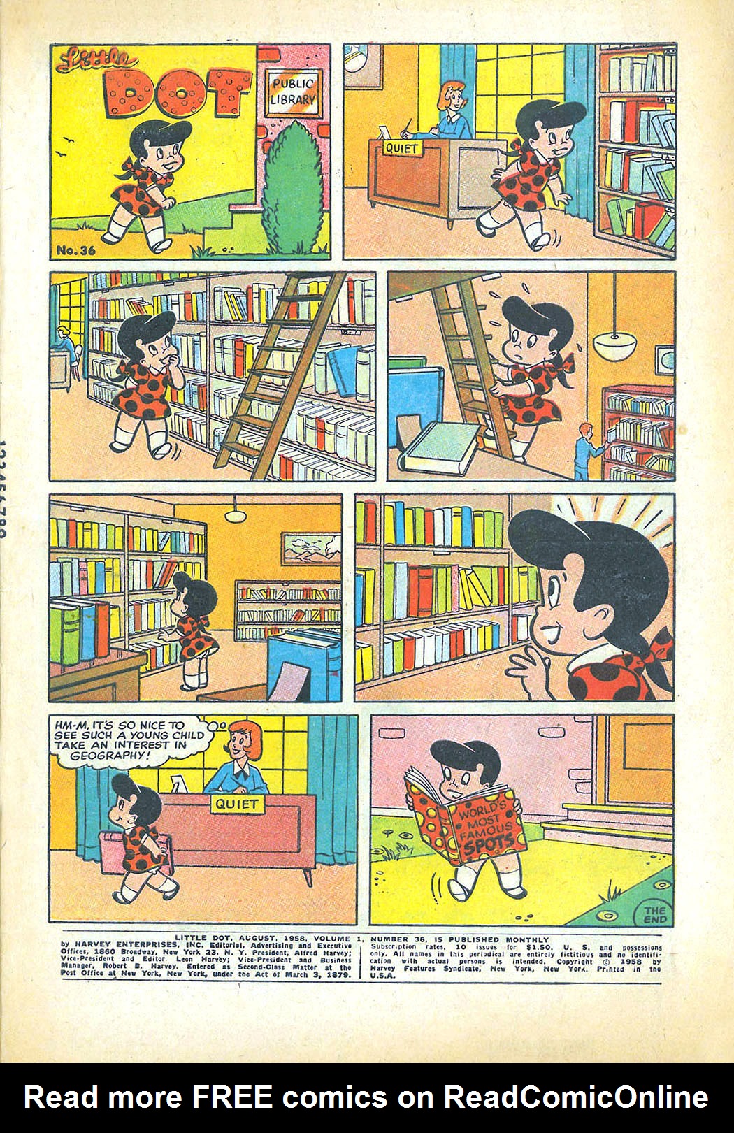 Read online Little Dot (1953) comic -  Issue #36 - 3
