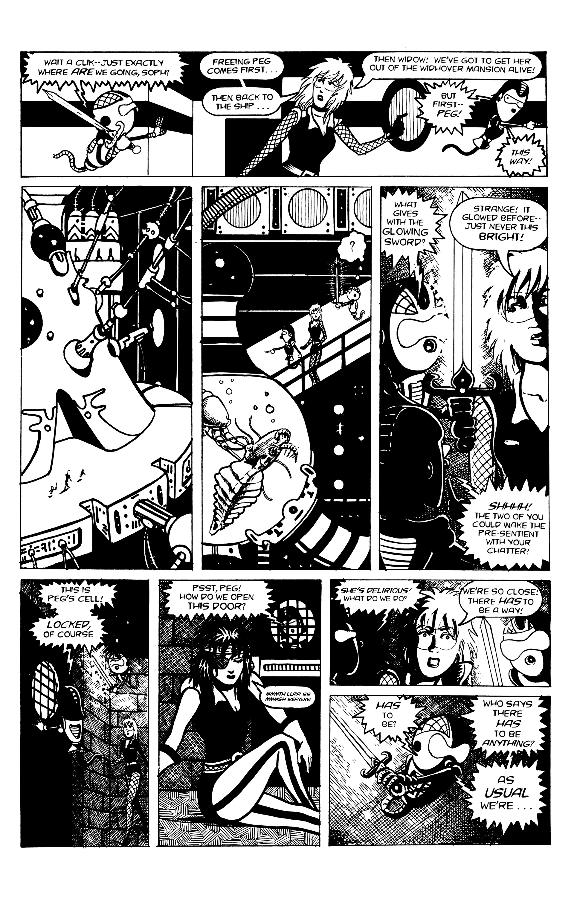 Read online Strange Attractors (1993) comic -  Issue #8 - 20