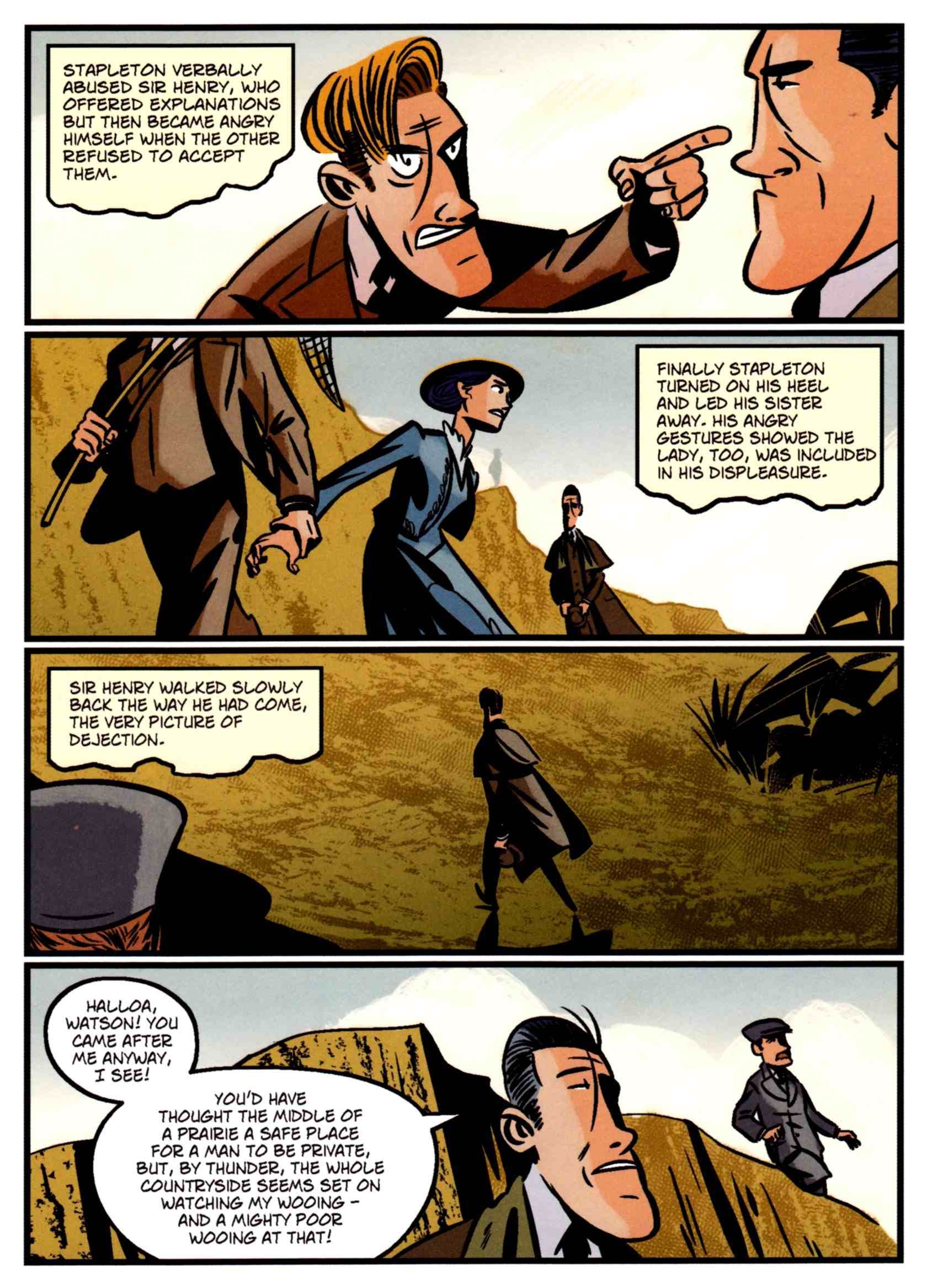 Read online The Hound of the Baskervilles (2009) comic -  Issue # TPB - 87