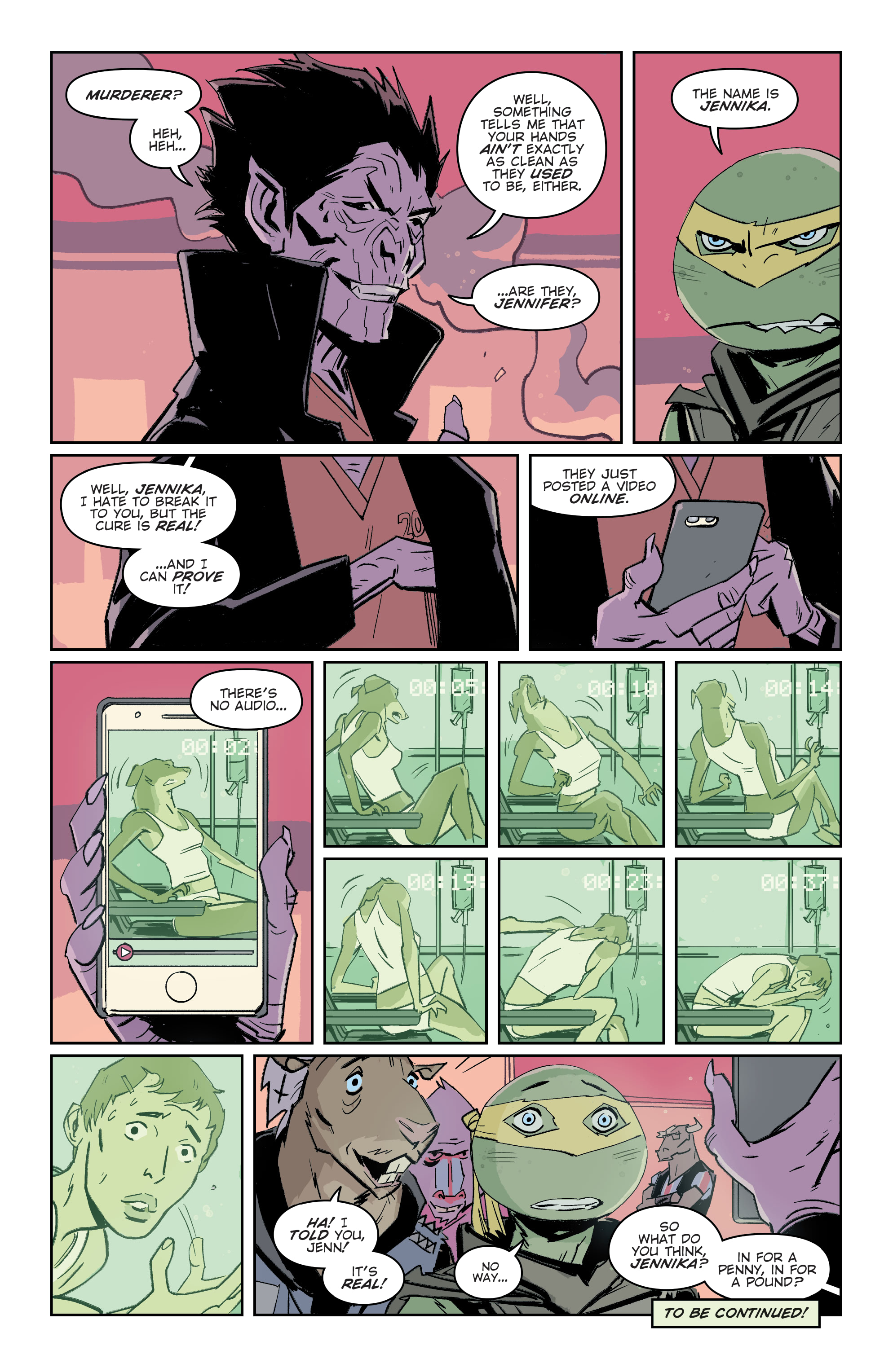Read online Teenage Mutant Ninja Turtles: Jennika comic -  Issue #2 - 22