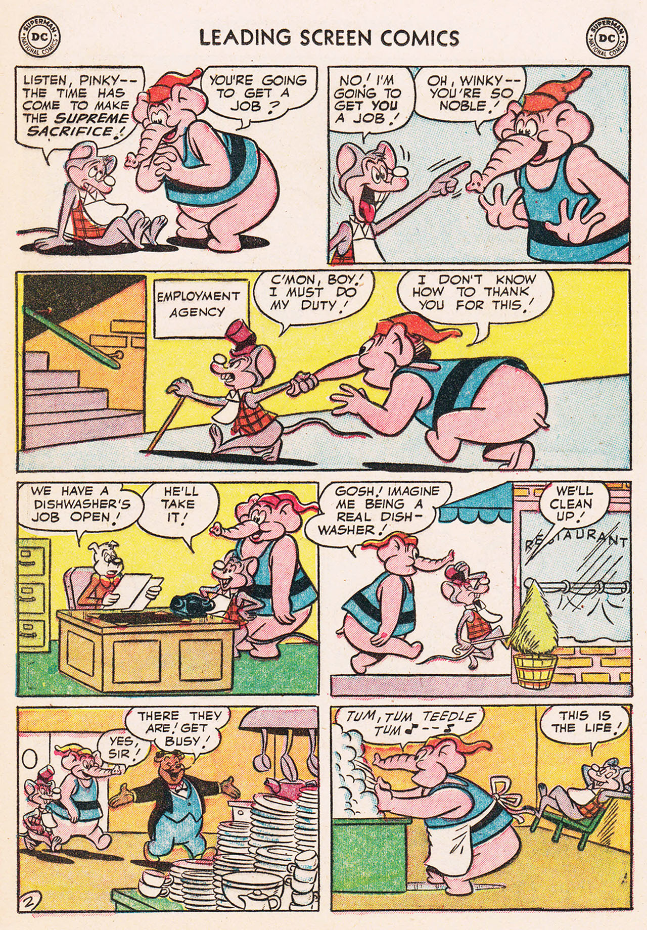 Read online Leading Screen Comics comic -  Issue #66 - 12