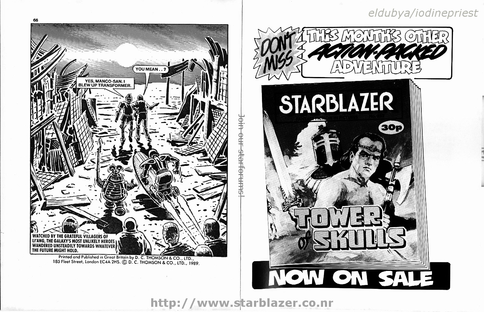 Read online Starblazer comic -  Issue #232 - 35