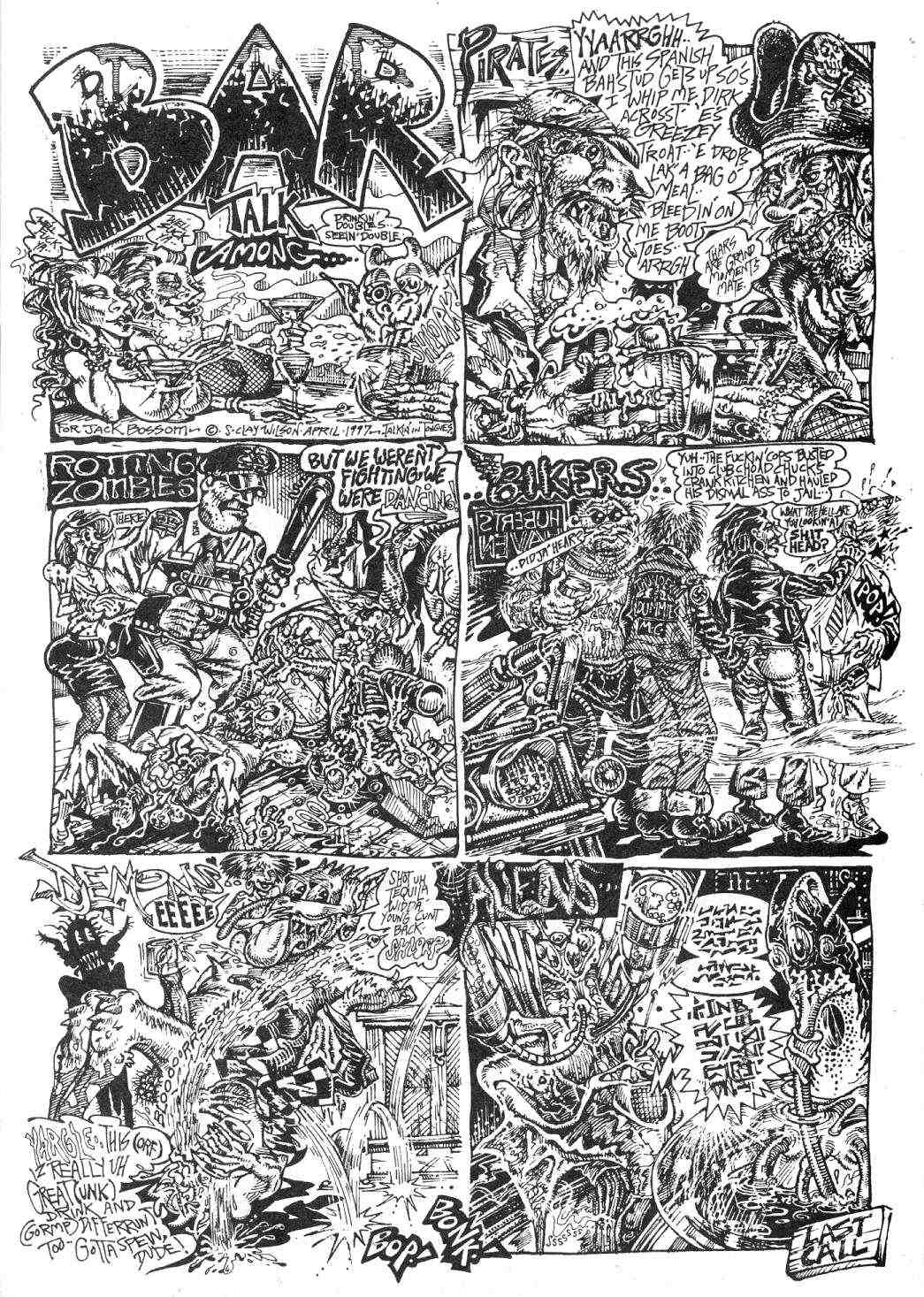 Read online Zap Comix comic -  Issue #14 - 17