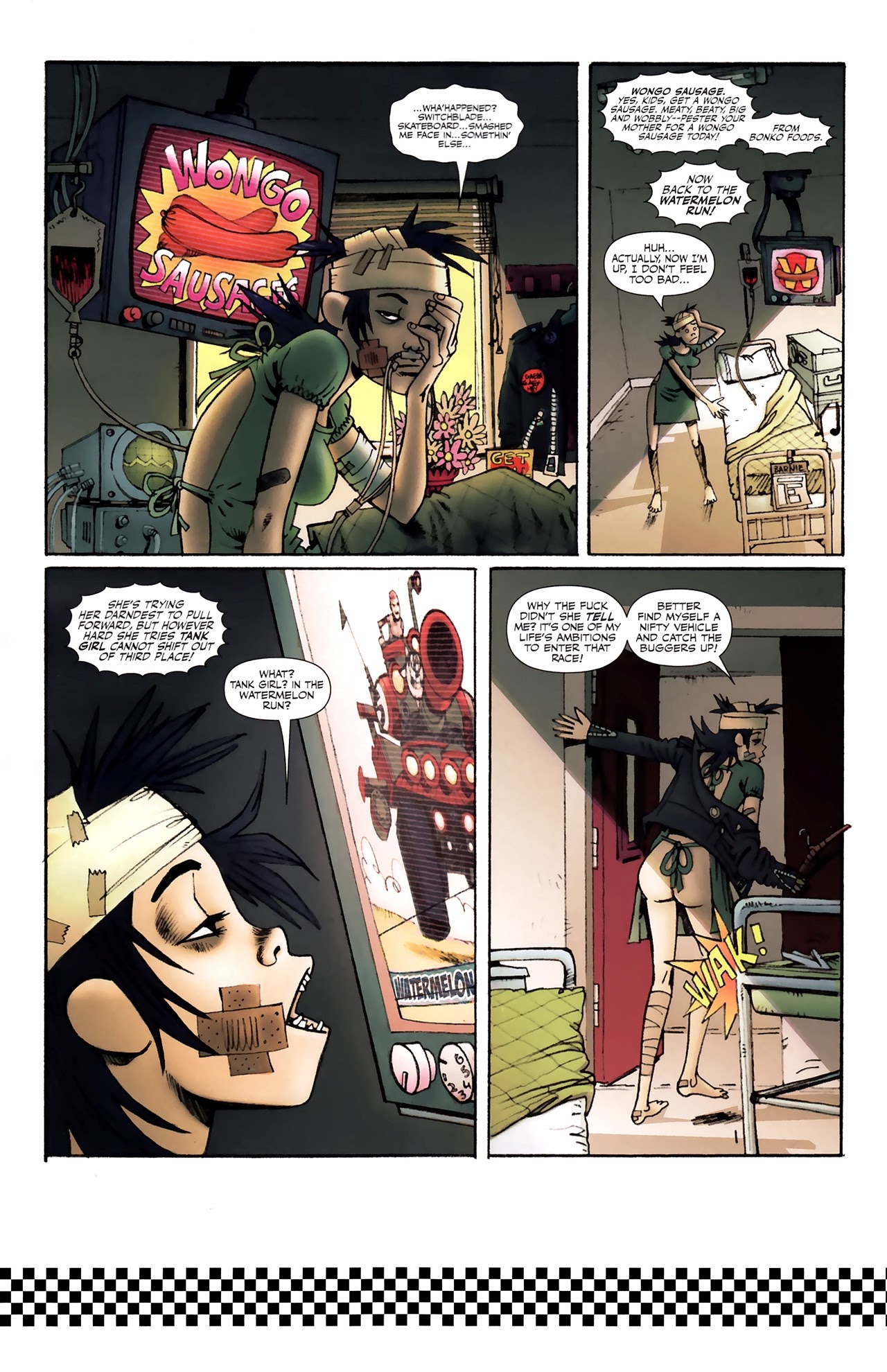 Read online Tank Girl: Skidmarks comic -  Issue #3 - 13