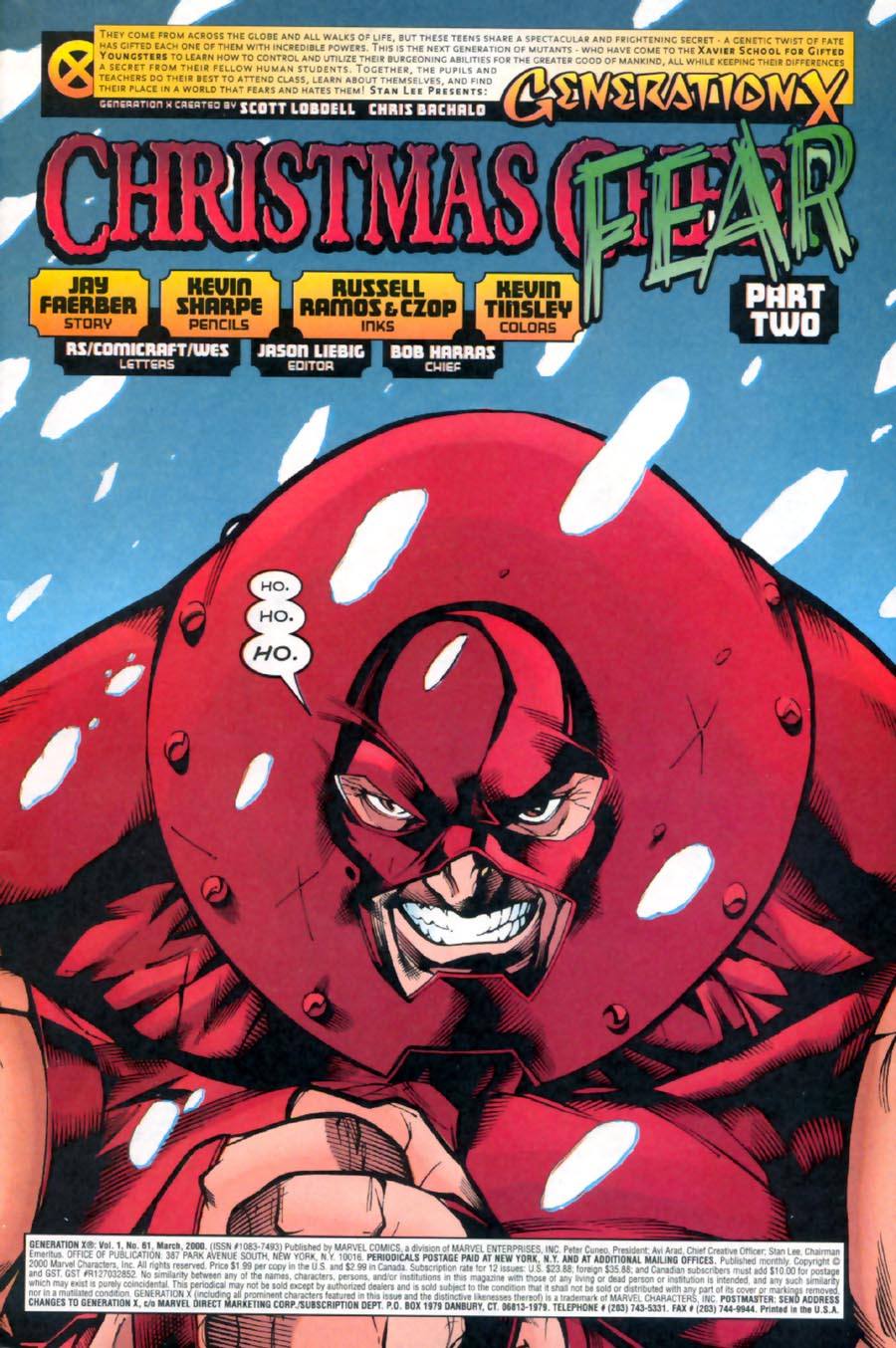 Read online Generation X comic -  Issue #61 - 2