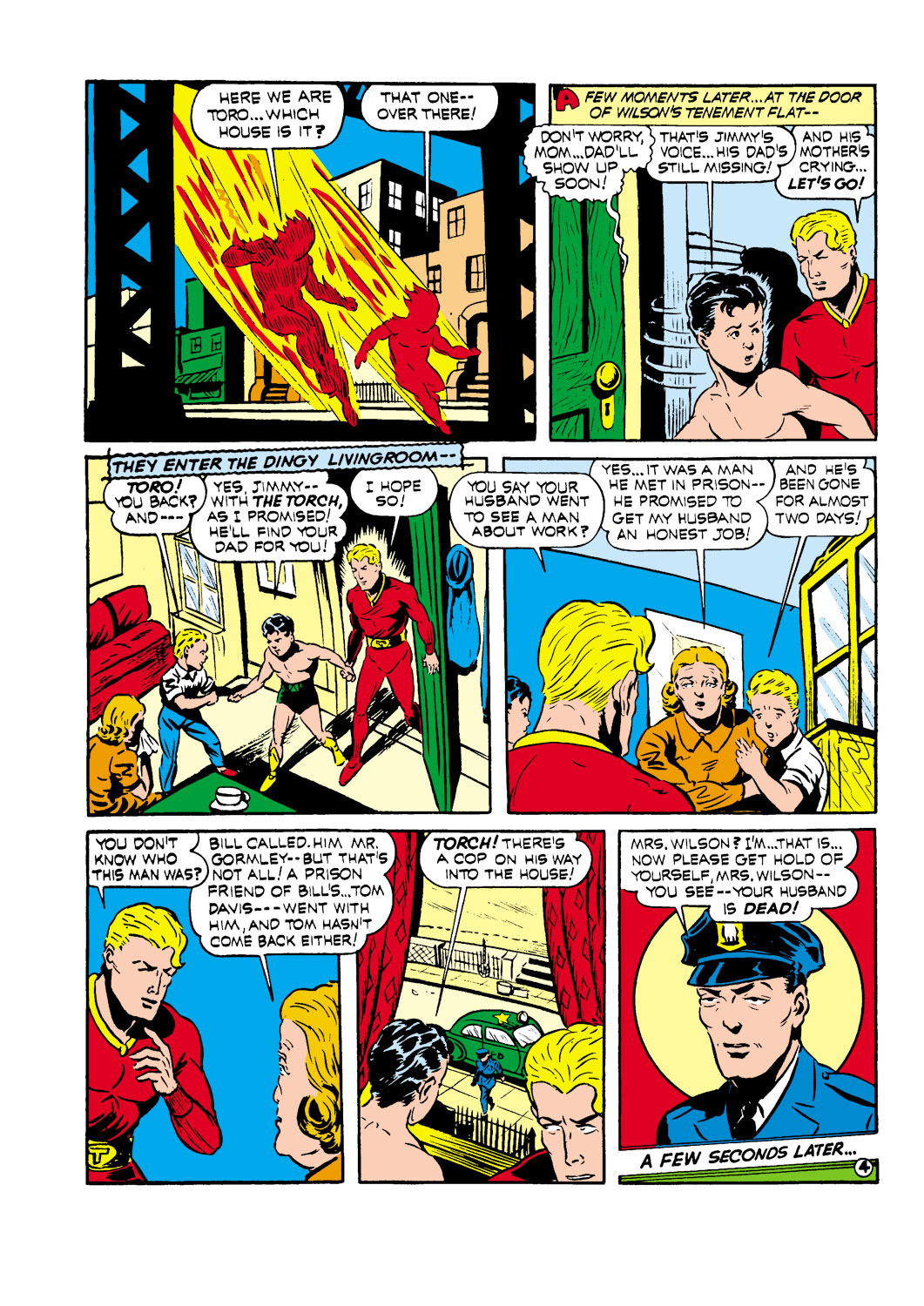 Read online The Human Torch (1940) comic -  Issue #4 - 6