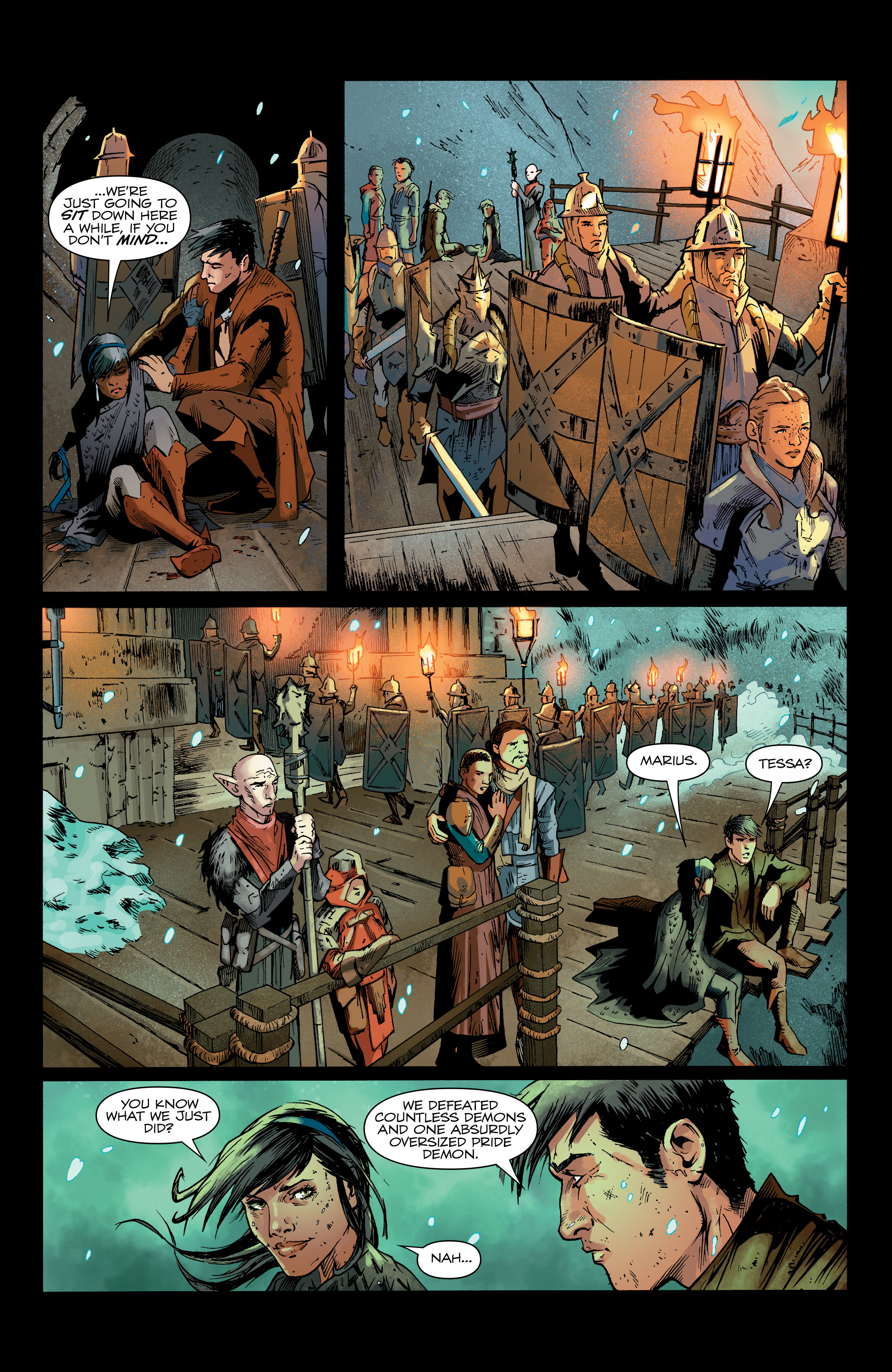 Read online Dragon Age: The First Five Graphic Novels comic -  Issue # TPB (Part 4) - 3