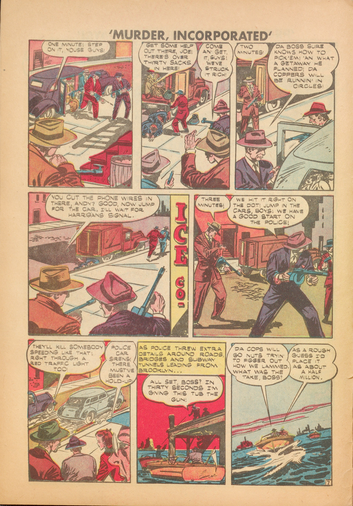 Read online Murder Incorporated (1948) comic -  Issue #5 - 8