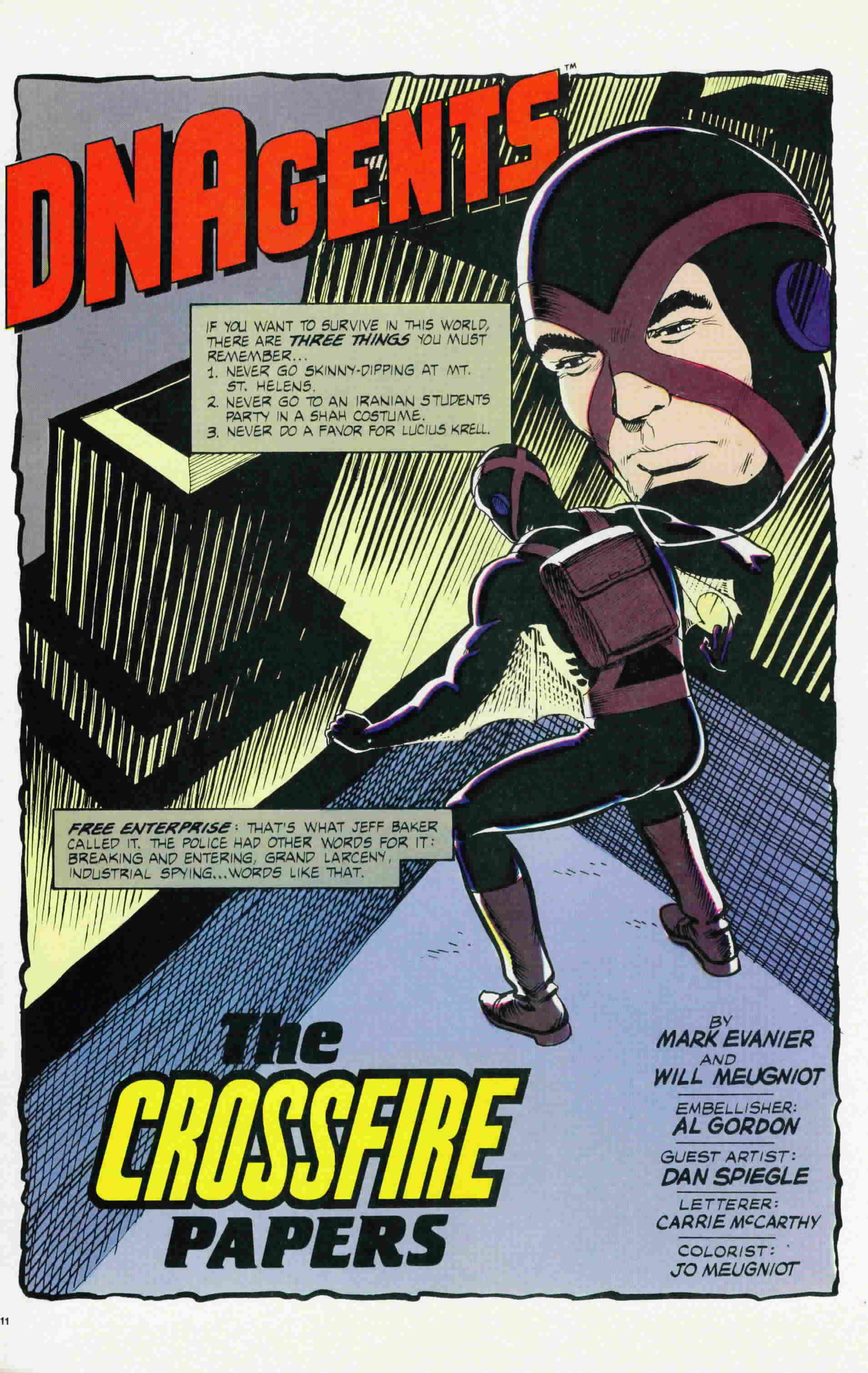 Read online DNAgents comic -  Issue #9 - 14