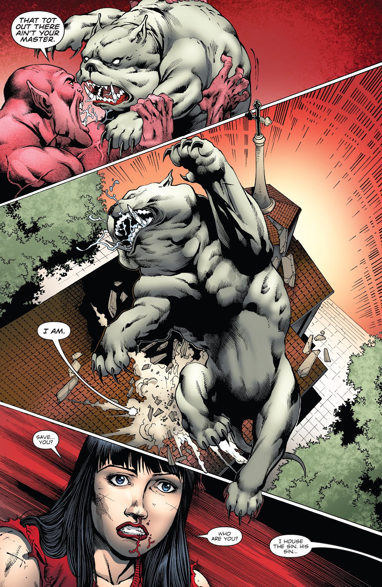 Read online Vampirella: Southern Gothic comic -  Issue #5 - 8
