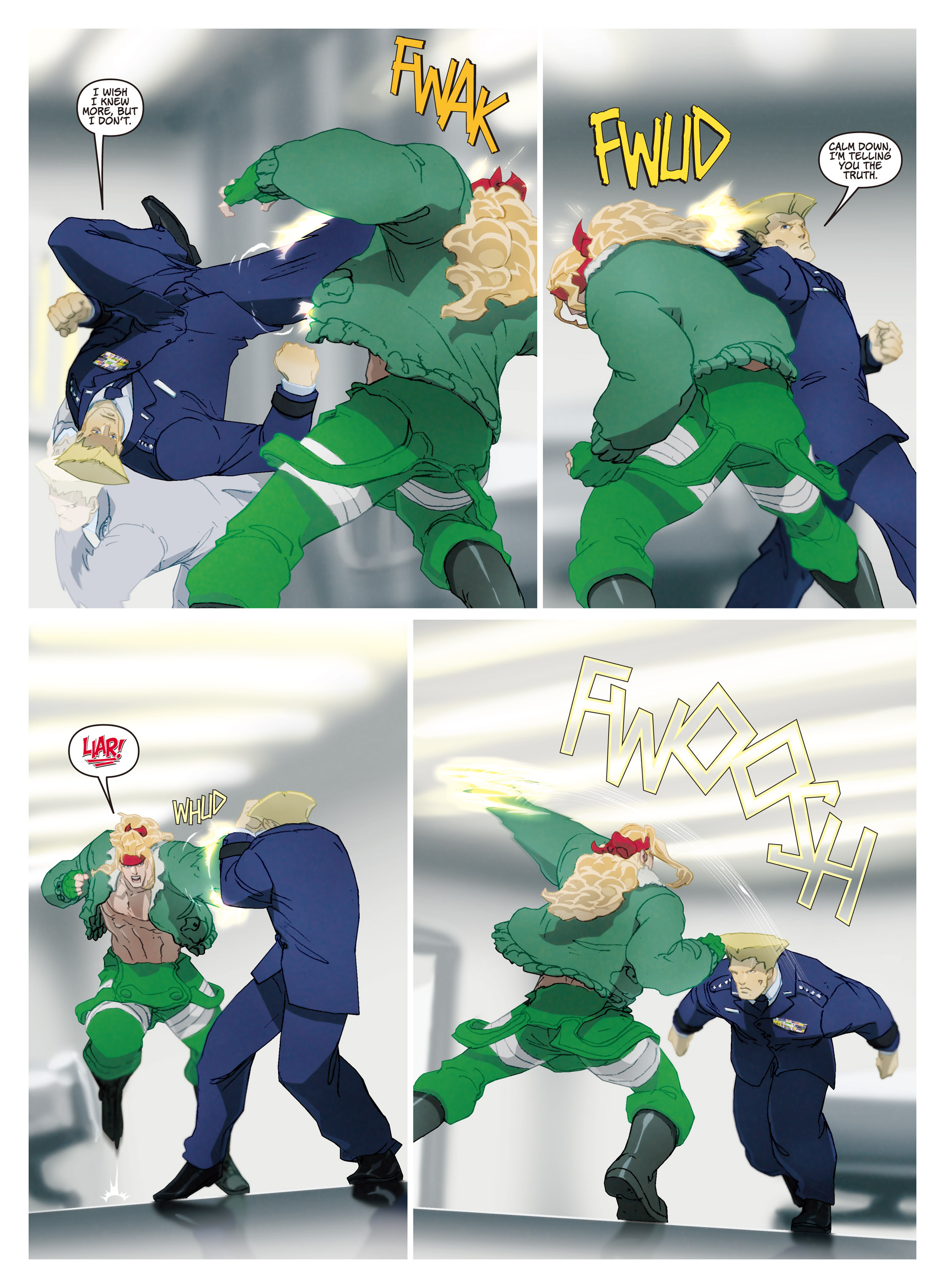 Read online Super Street Fighter comic -  Issue # Vol.1 - New Generations - 49