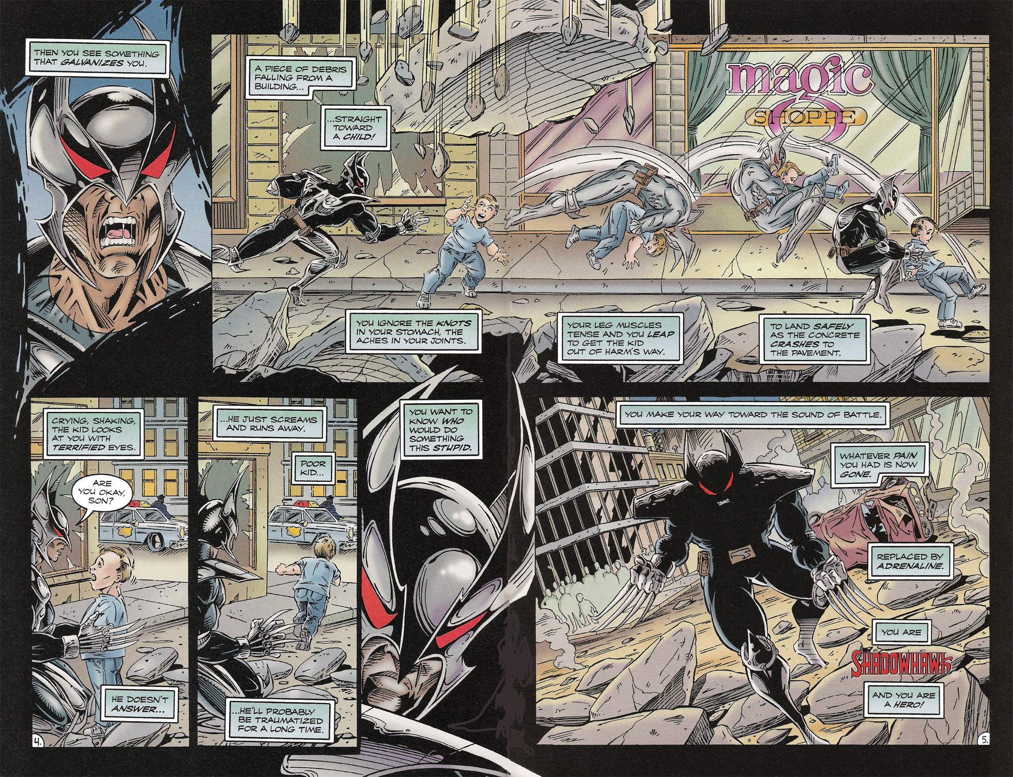 Read online ShadowHawk comic -  Issue #16 - 5
