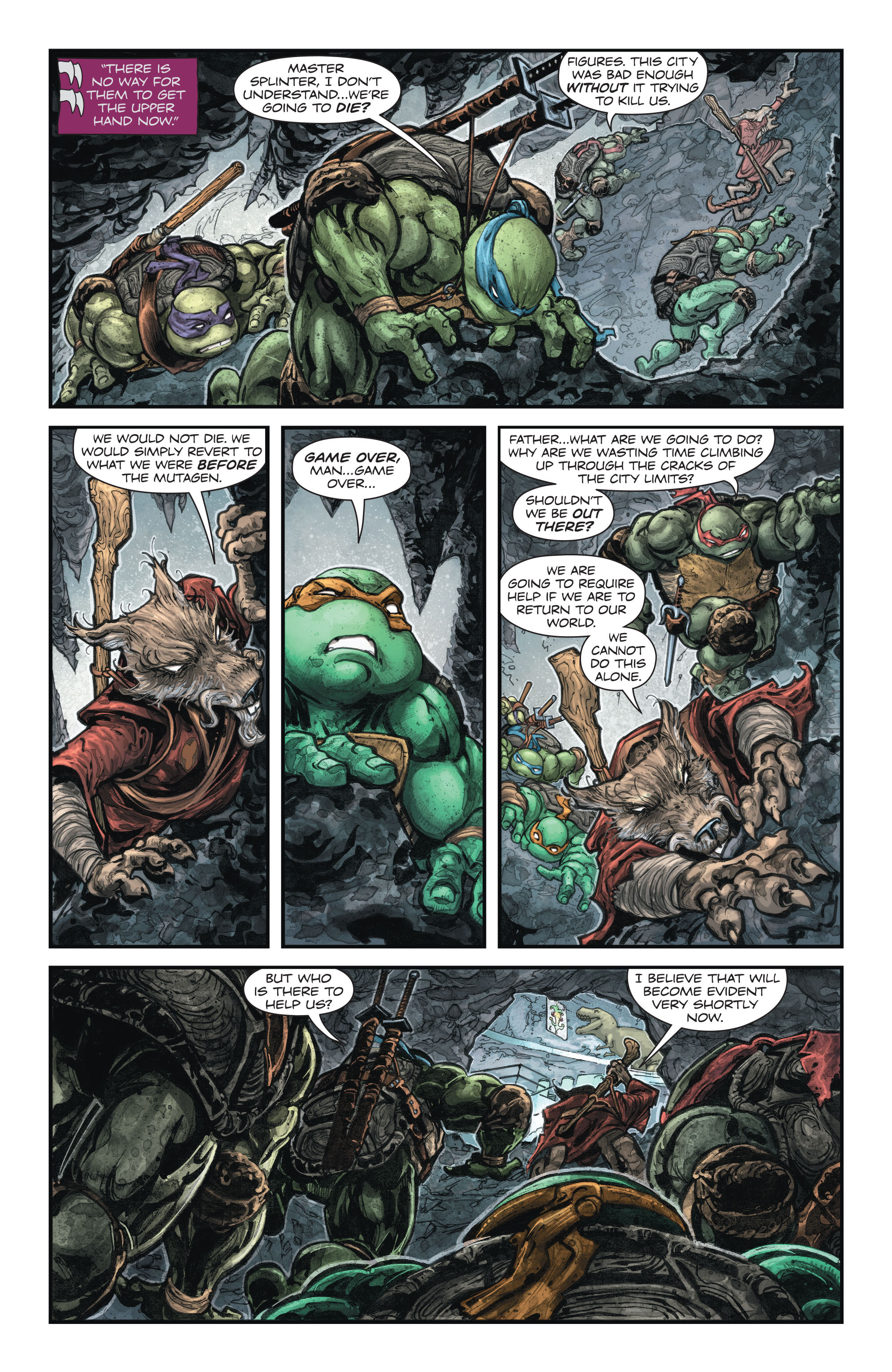 Read online Batman/Teenage Mutant Ninja Turtles comic -  Issue #2 - 21