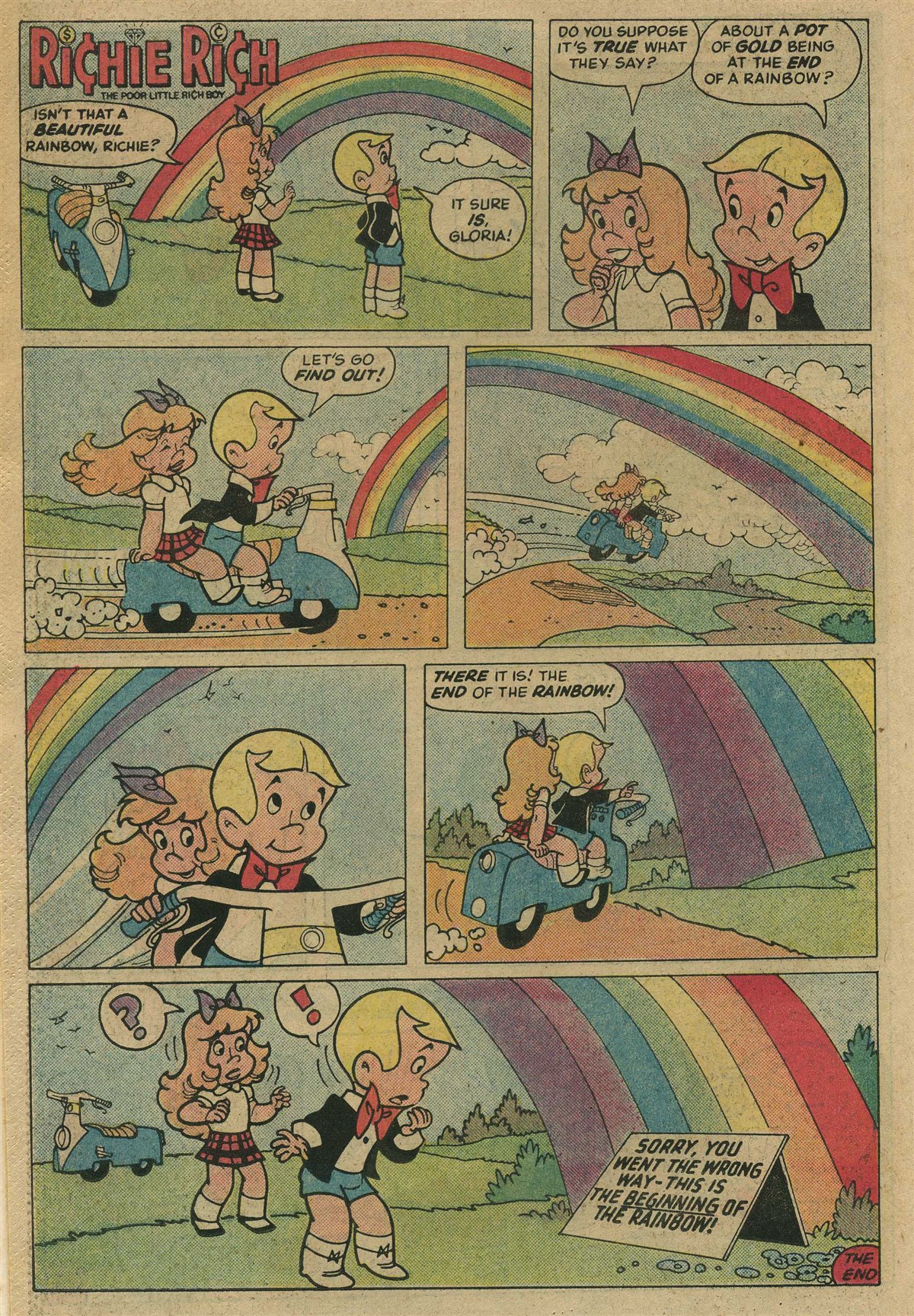 Read online Richie Rich & His Girl Friends comic -  Issue #9 - 26