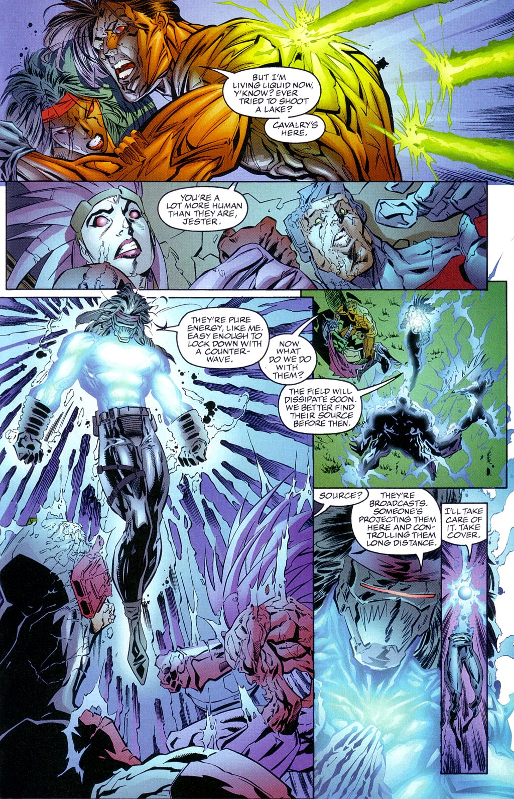 Read online Wetworks comic -  Issue #37 - 17