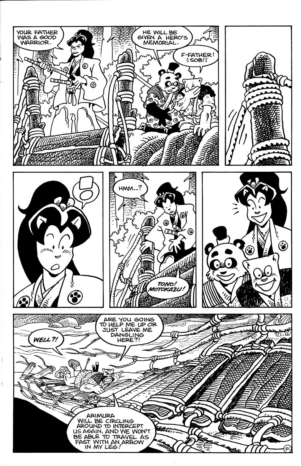 Read online Usagi Yojimbo (1996) comic -  Issue #20 - 23