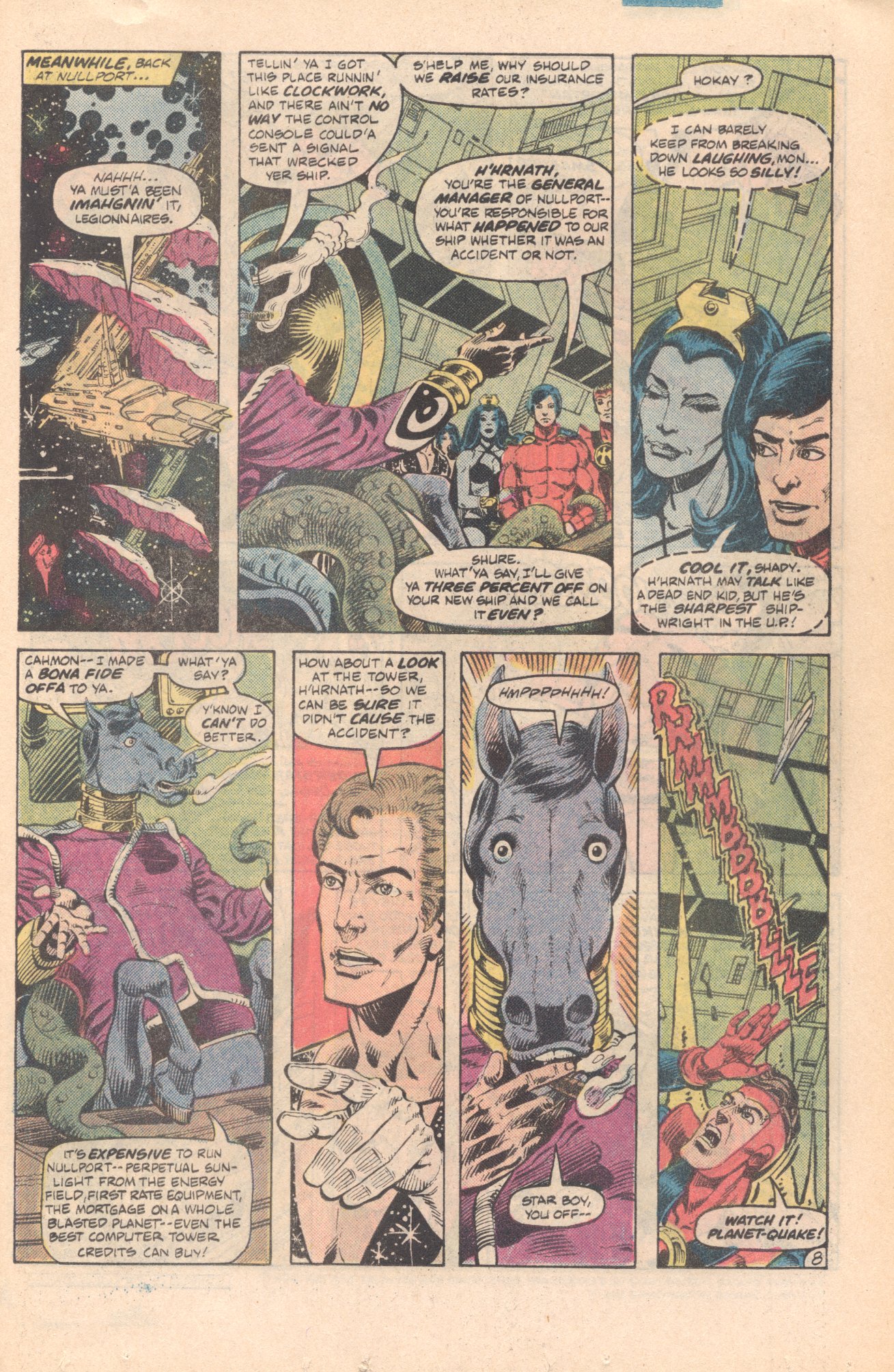 Legion of Super-Heroes (1980) 285 Page 8