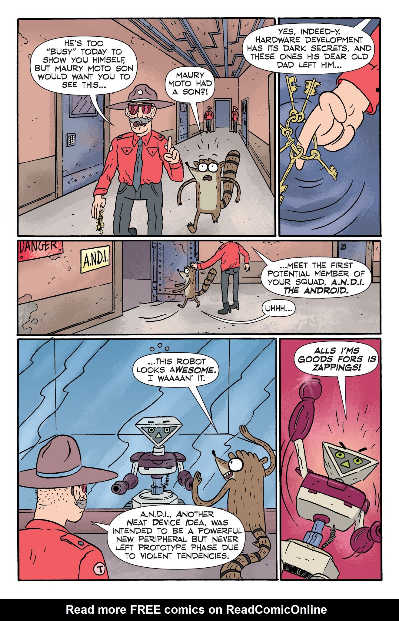 Read online Regular Show: A Clash of Consoles comic -  Issue # TPB (Part 1) - 45