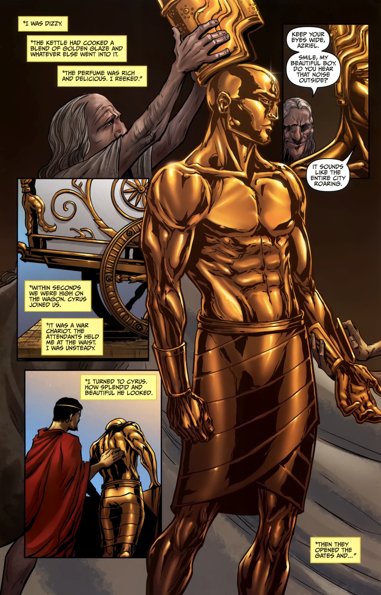Read online Servant of the Bones comic -  Issue #3 - 3