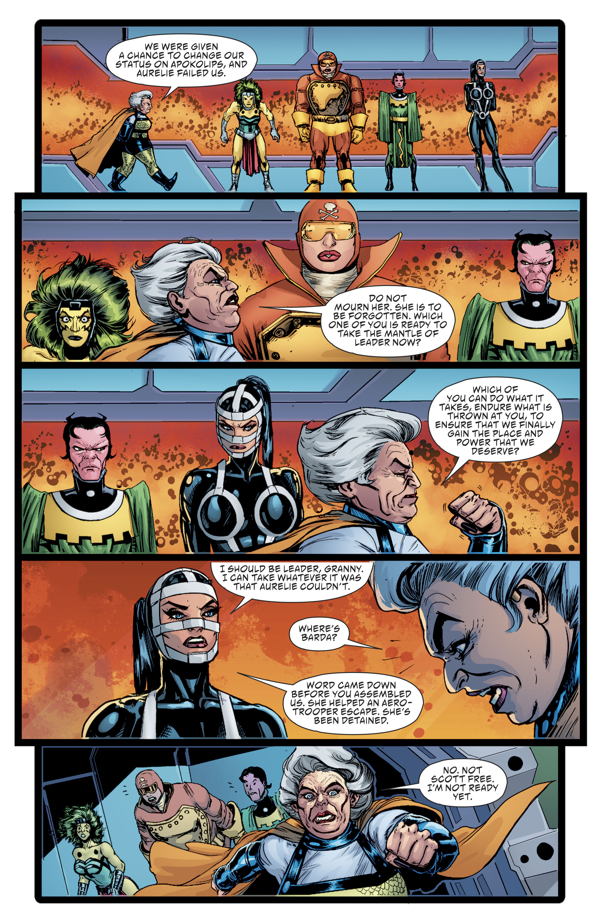 Read online Female Furies comic -  Issue #4 - 15