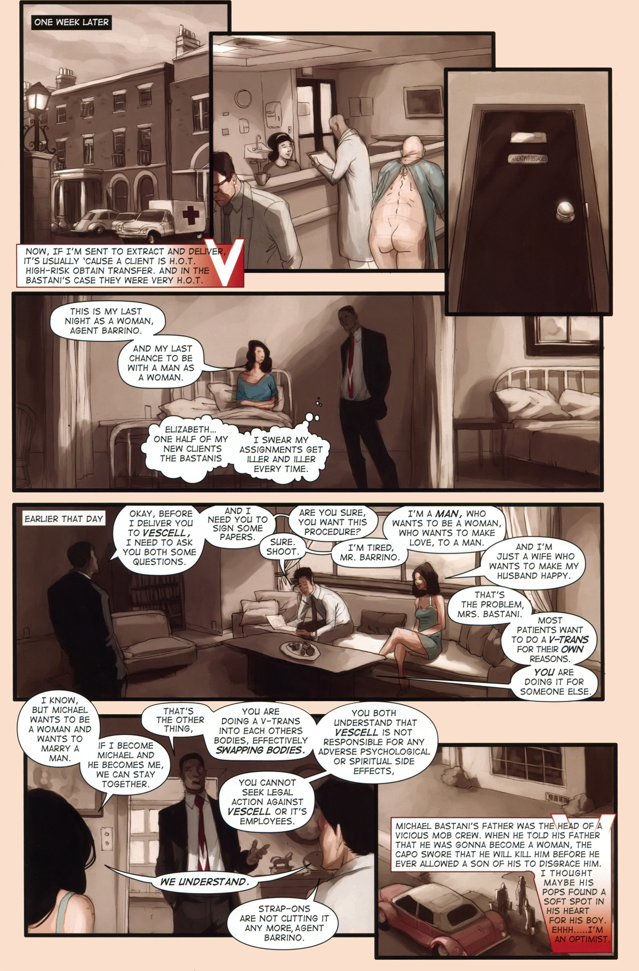 Read online Vescell comic -  Issue #1 - 9