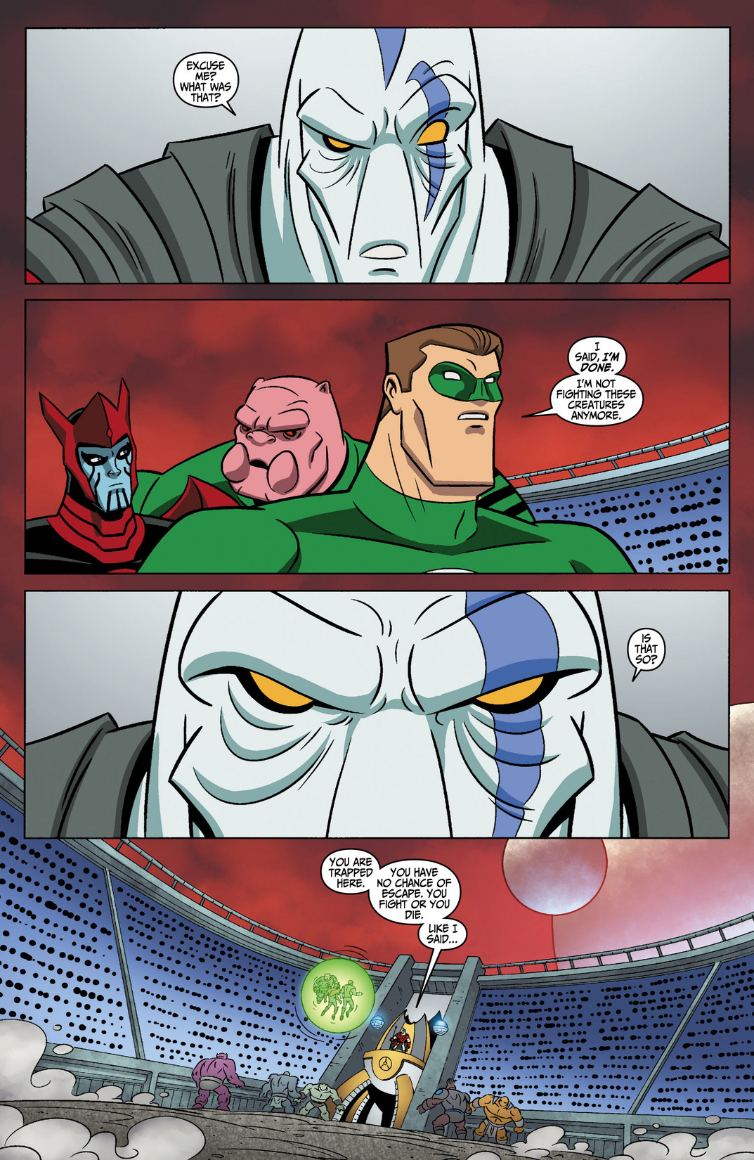 Read online Green Lantern: The Animated Series comic -  Issue #5 - 16