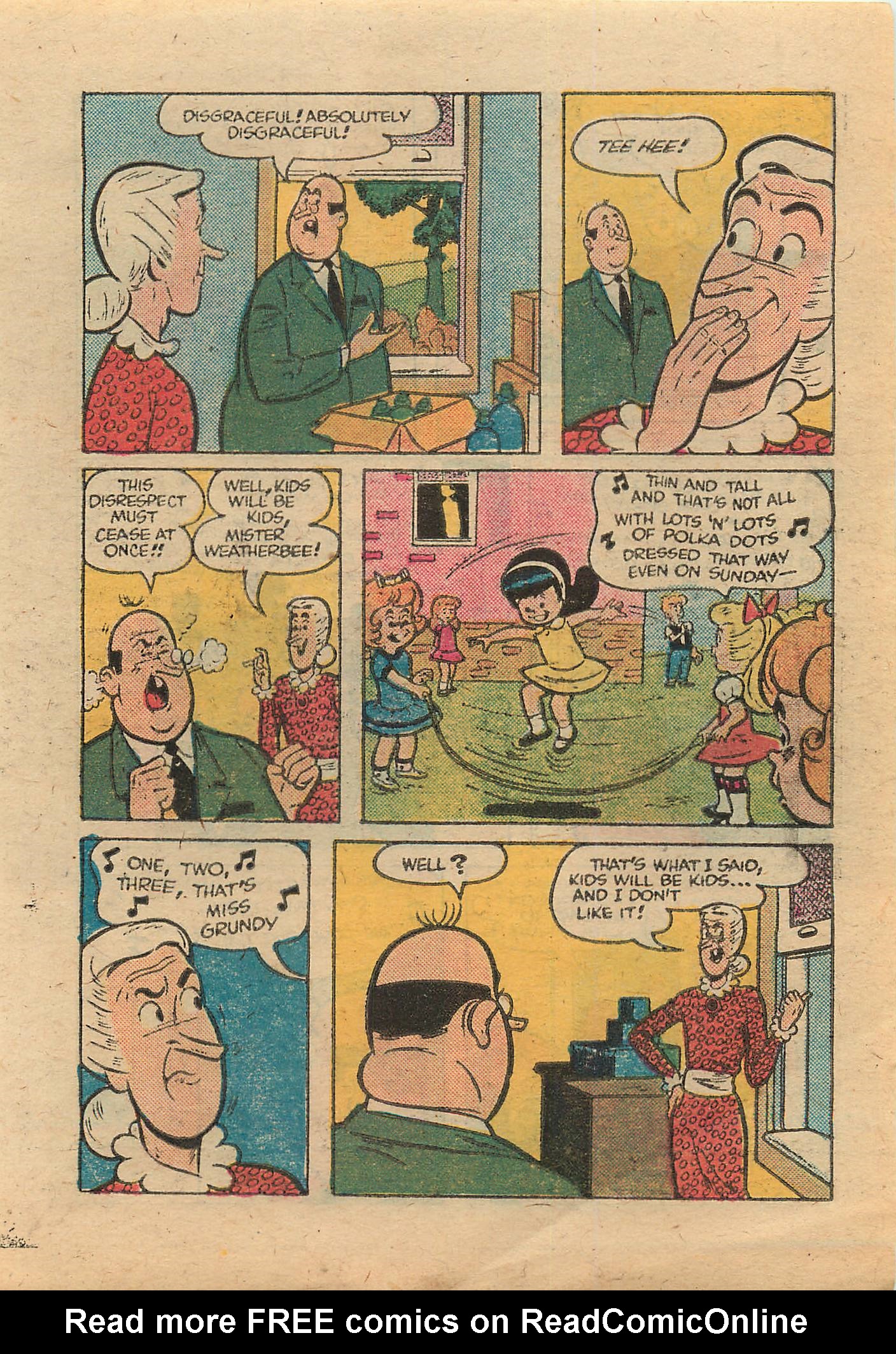Read online Little Archie Comics Digest Magazine comic -  Issue #3 - 163