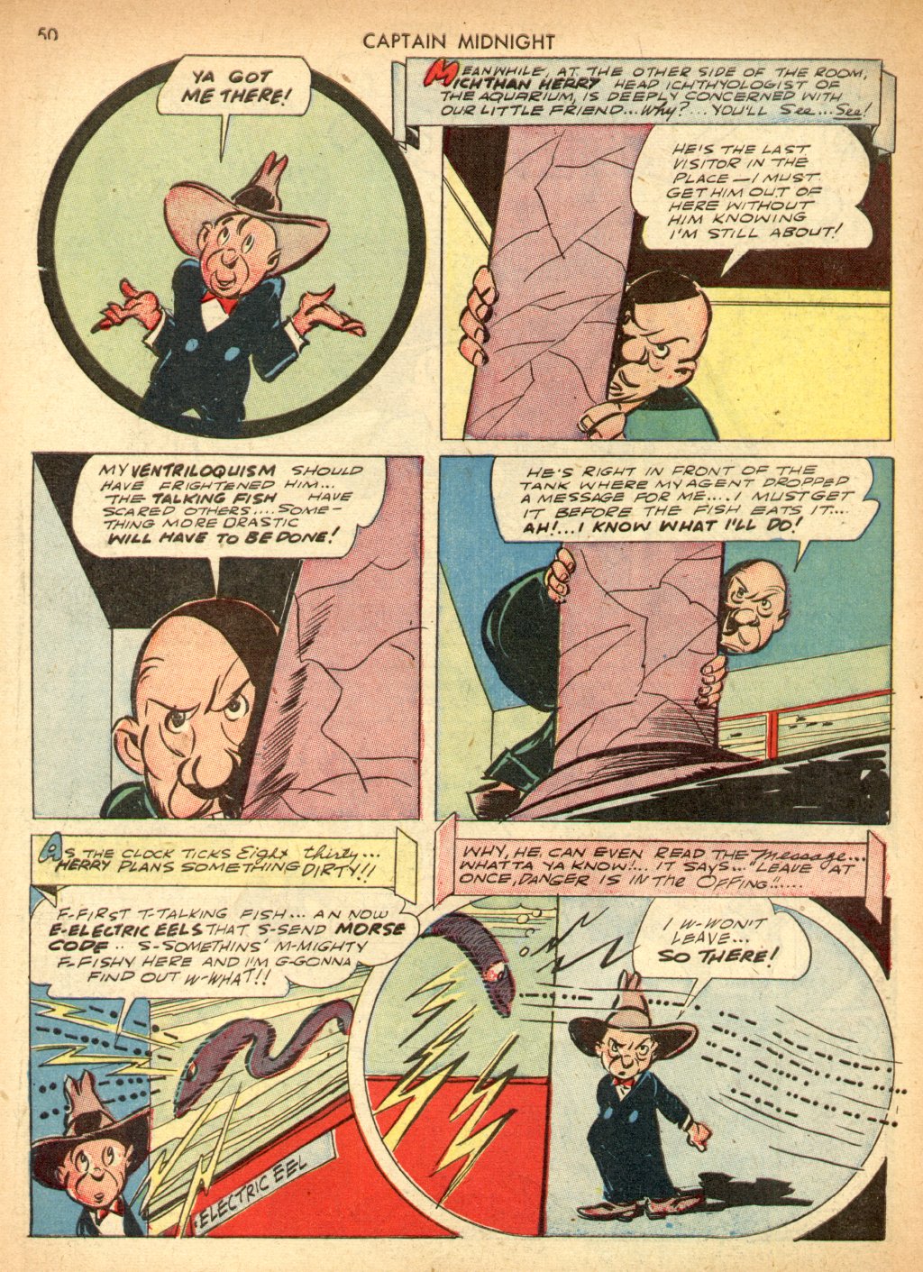 Read online Captain Midnight (1942) comic -  Issue #3 - 50