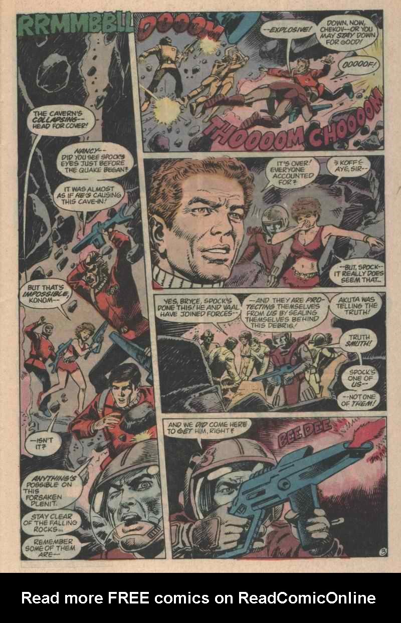 Read online Star Trek (1984) comic -  Issue #45 - 4