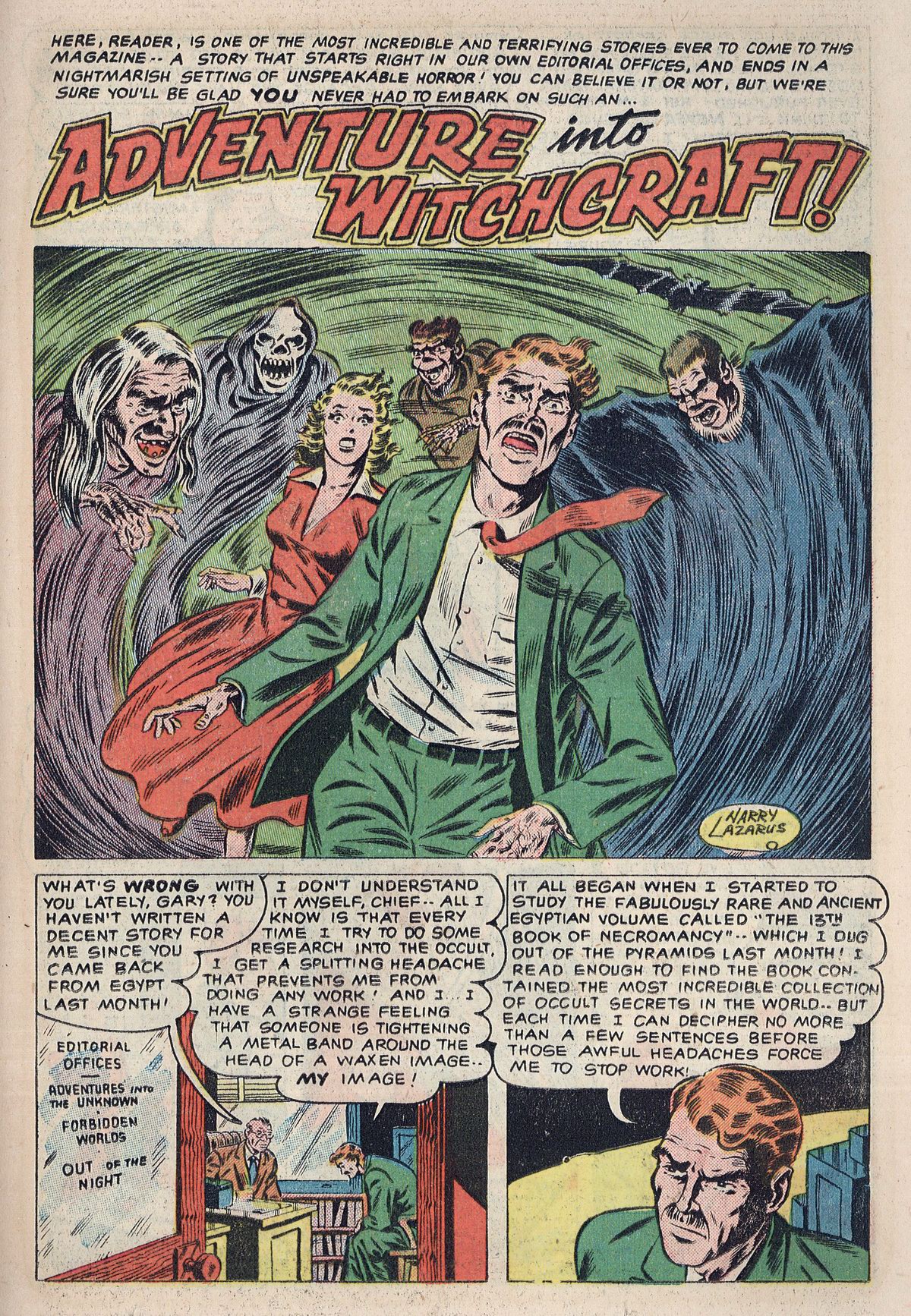 Read online Out of the Night comic -  Issue #5 - 19