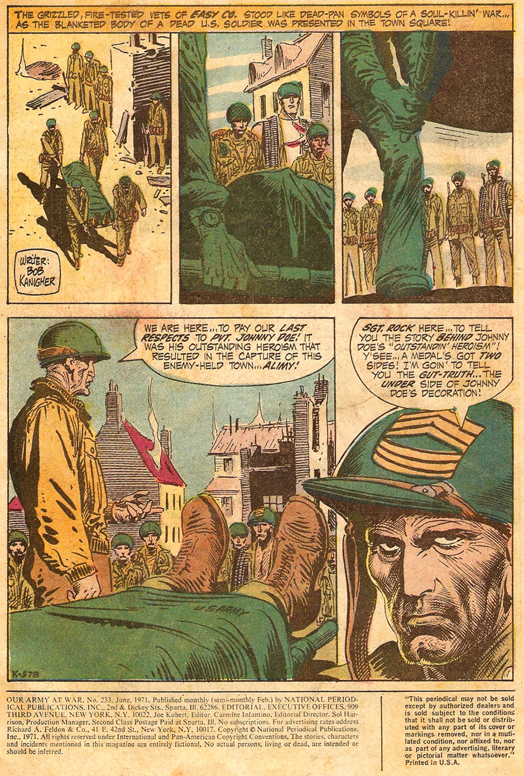 Read online Our Army at War (1952) comic -  Issue #233 - 3